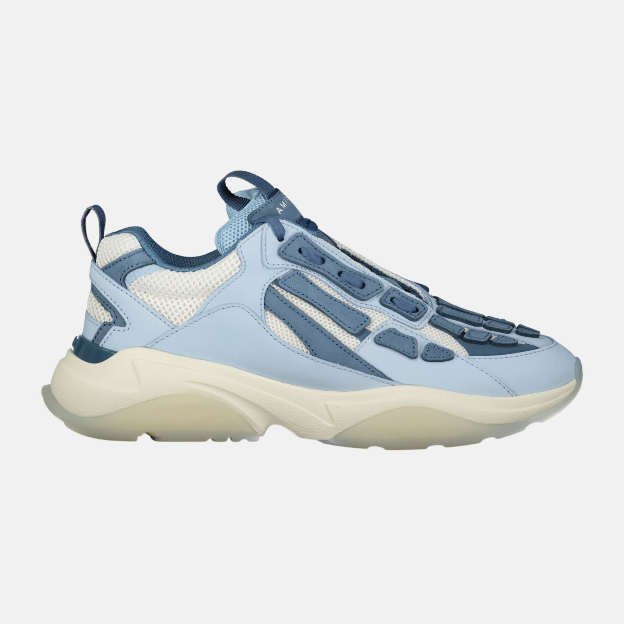 Amiri Bone - Runner Trainers Baby Blue White | Studio DOS
