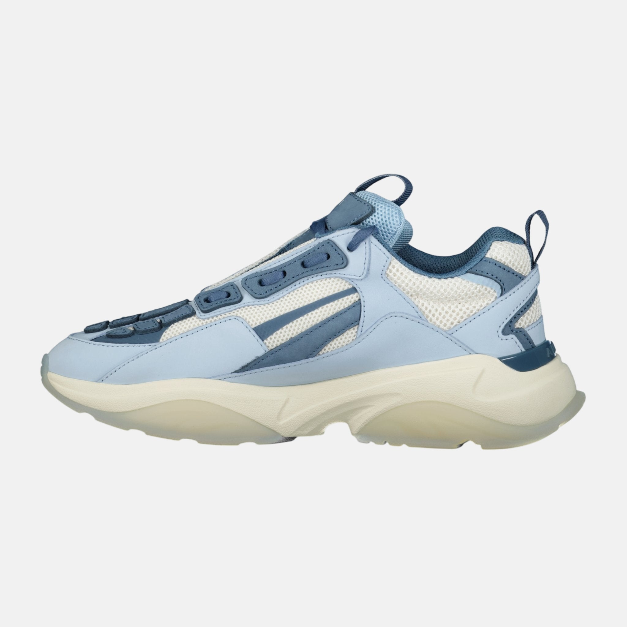 Amiri Bone - Runner Trainers Baby Blue White | Studio DOS
