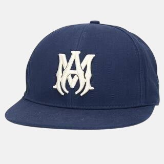 Amiri Embroidery Ma Fitted Cap Blue | Studio DOS