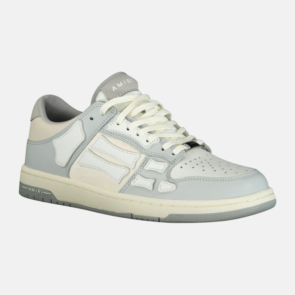 Amiri Skeleton Low Top Trainers Grey | Studio DOS