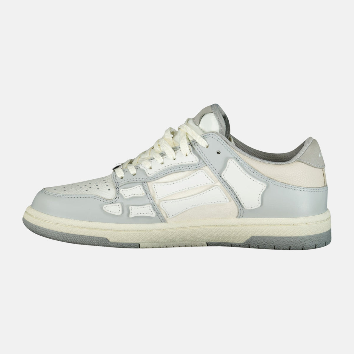 Amiri Skeleton Low Top Trainers Grey | Studio DOS