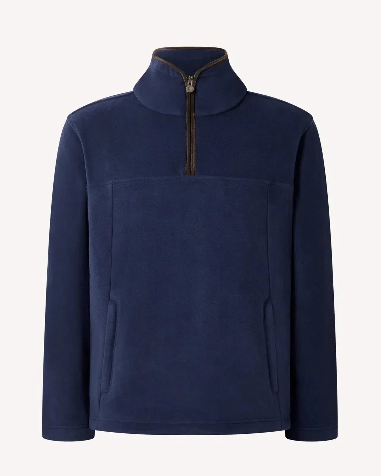 Bernard Weatherill 1/4 Zip Fleece Blue | Studio DOS