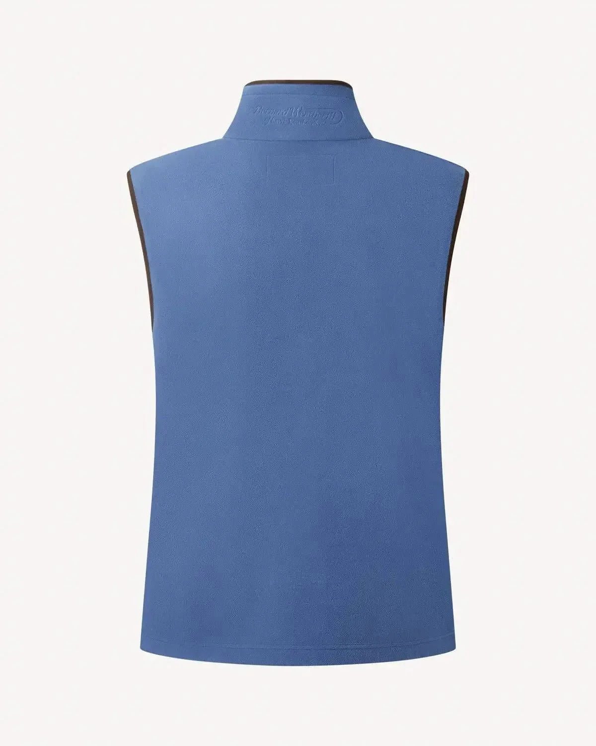 Bernard Weatherill Fleece Gilet Air Force Blue | Studio DOS
