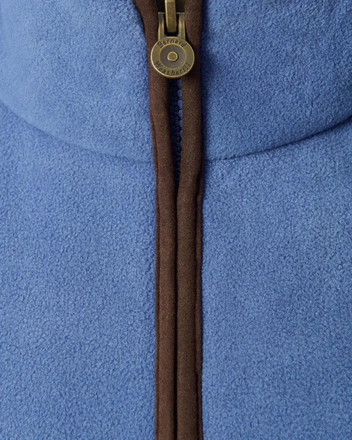 Bernard Weatherill Fleece Gilet Air Force Blue | Studio DOS