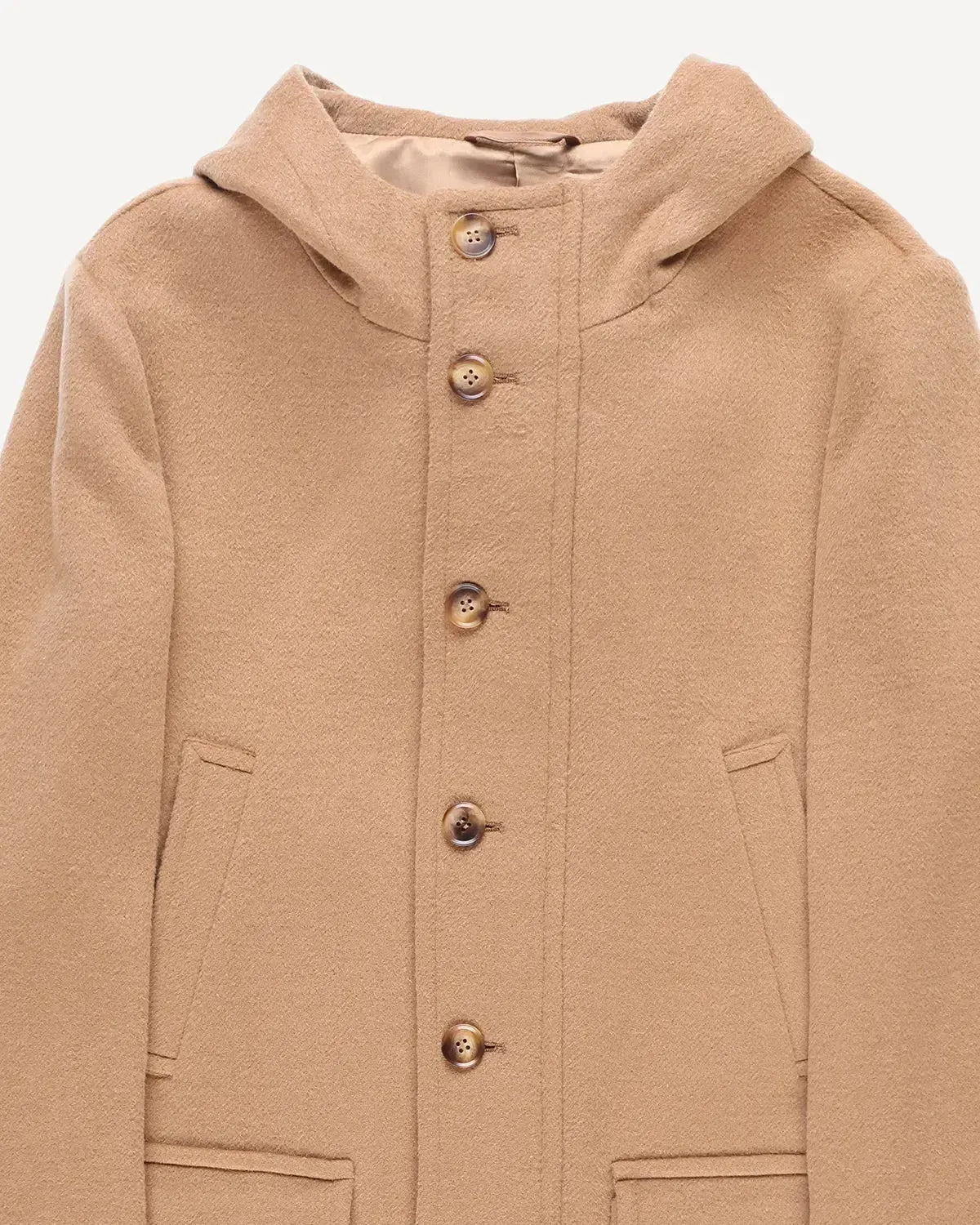 Bernard Weatherill Wool Cashmere Parker Camel | Studio DOS