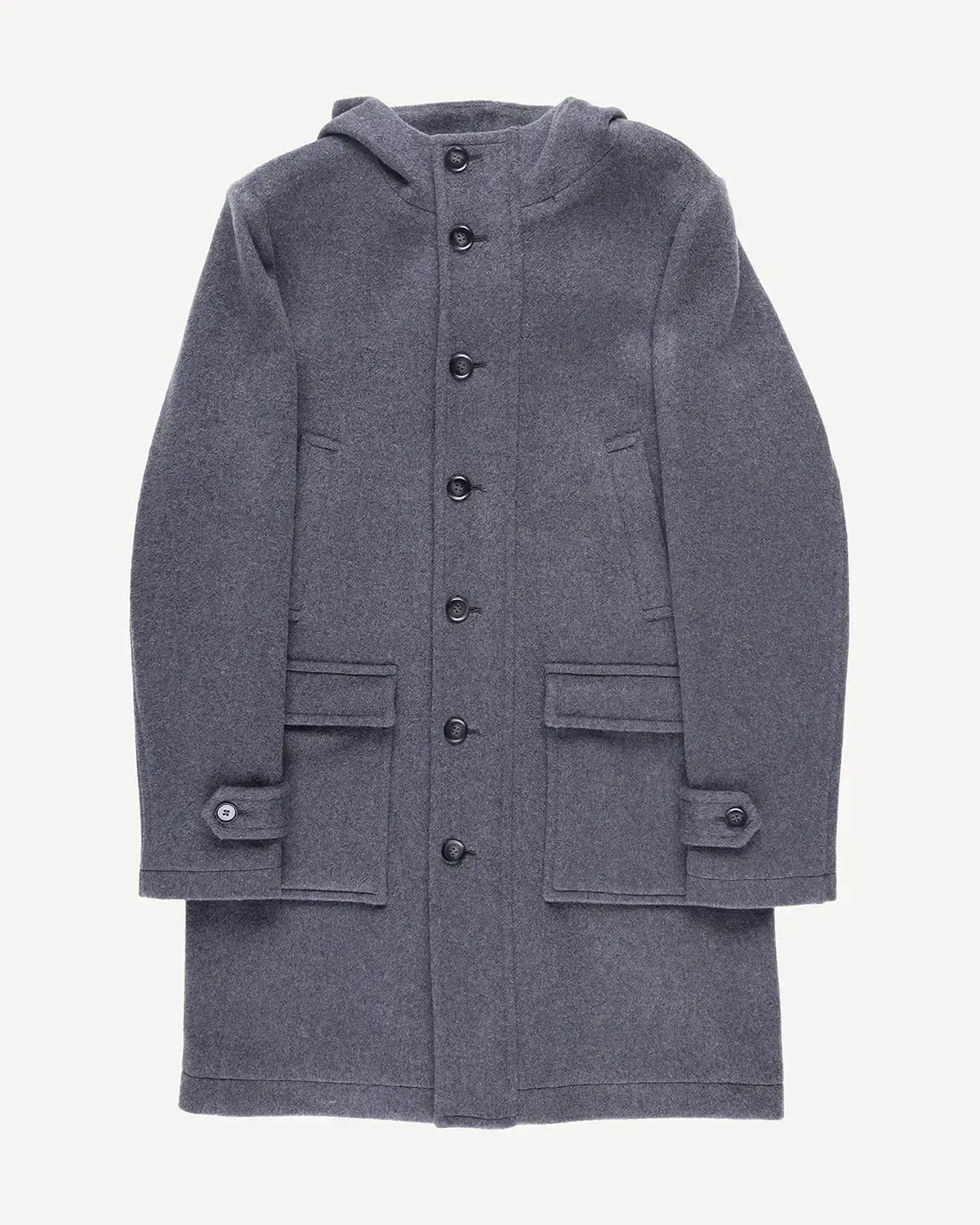 Bernard Weatherill Wool Cashmere Parker Grey | Studio DOS
