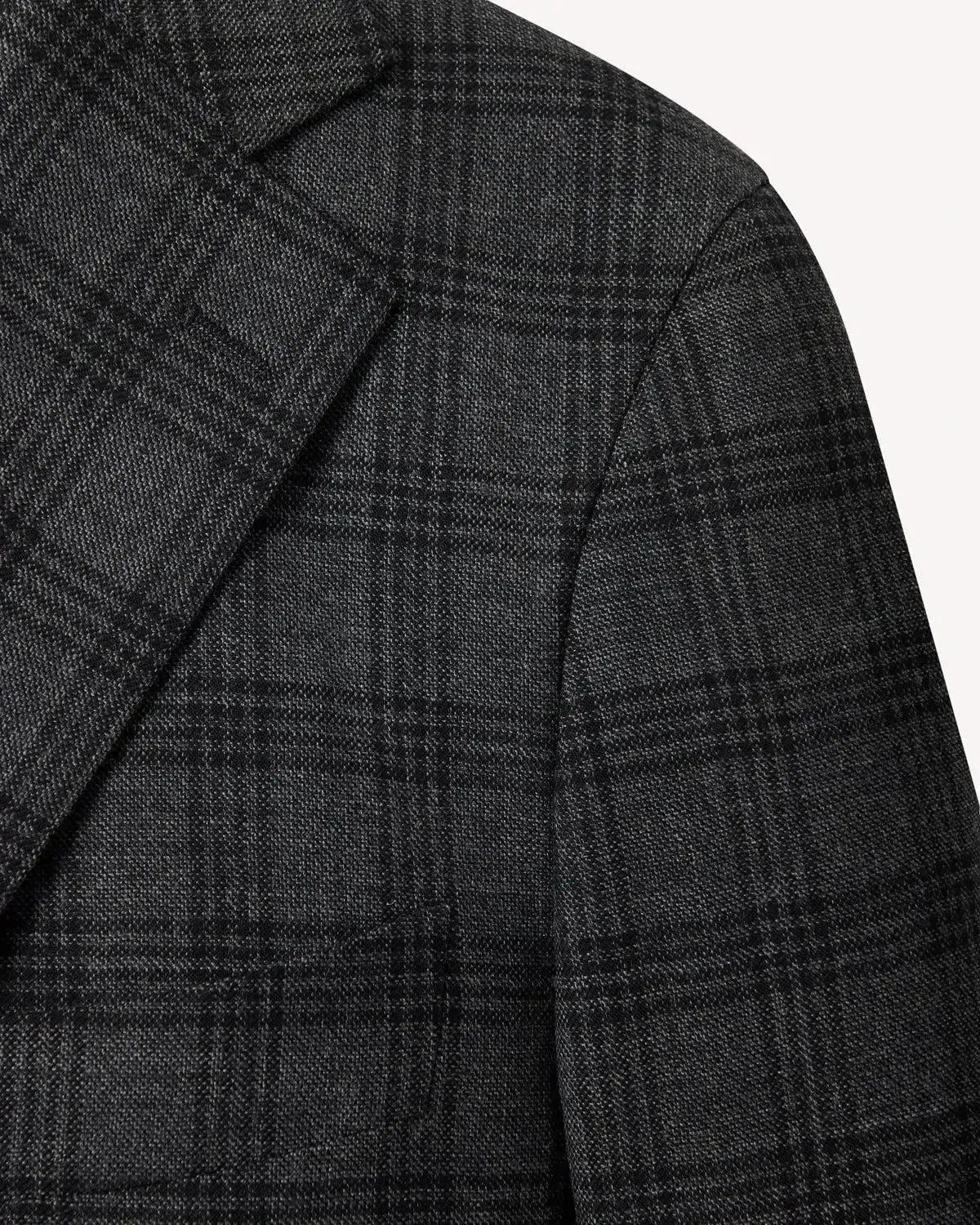 Bernard Weatherill Wool Win Check Jacket Grey | Studio DOS