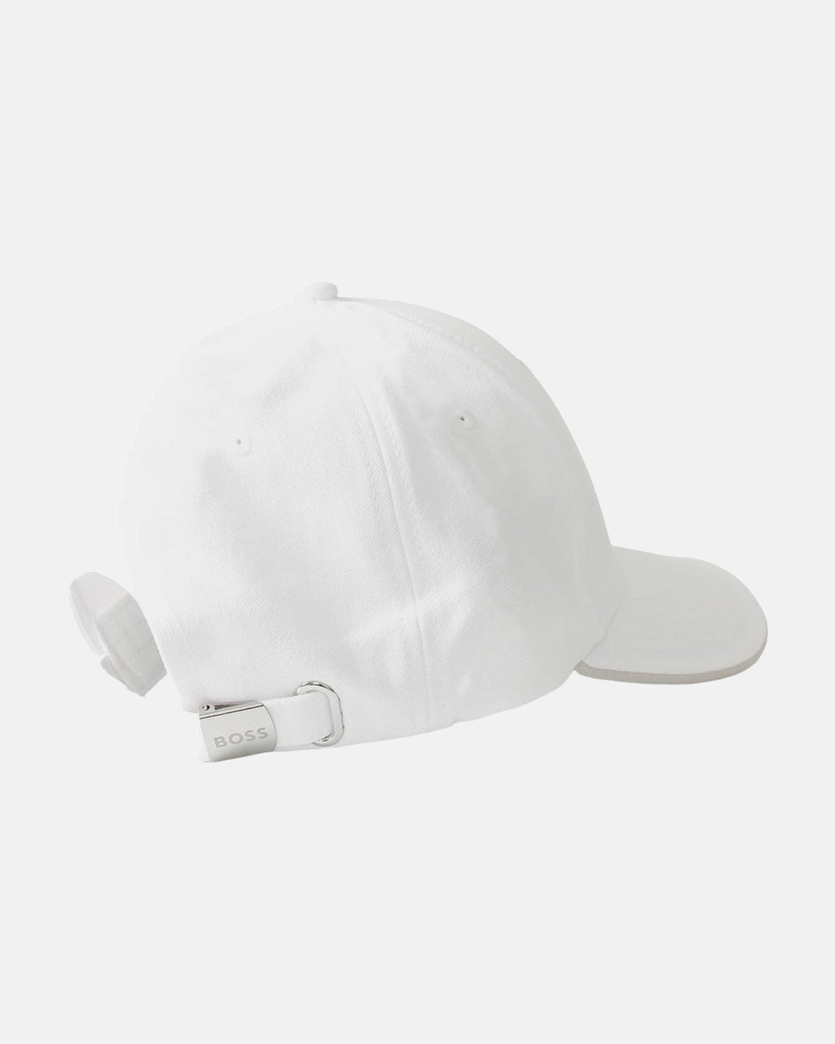 BOSS Bold Cotton Twill Cap White | Studio DOS