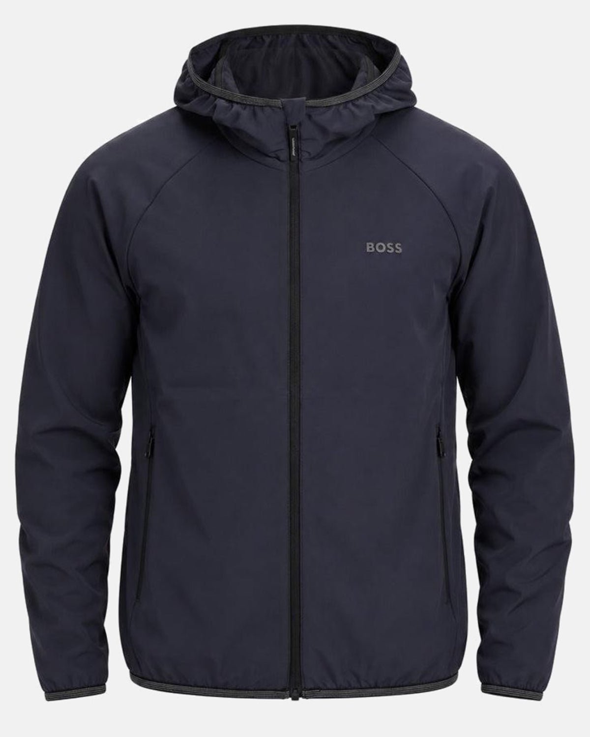 BOSS Commuter Hooded Jacket Dark Blue | Studio DOS