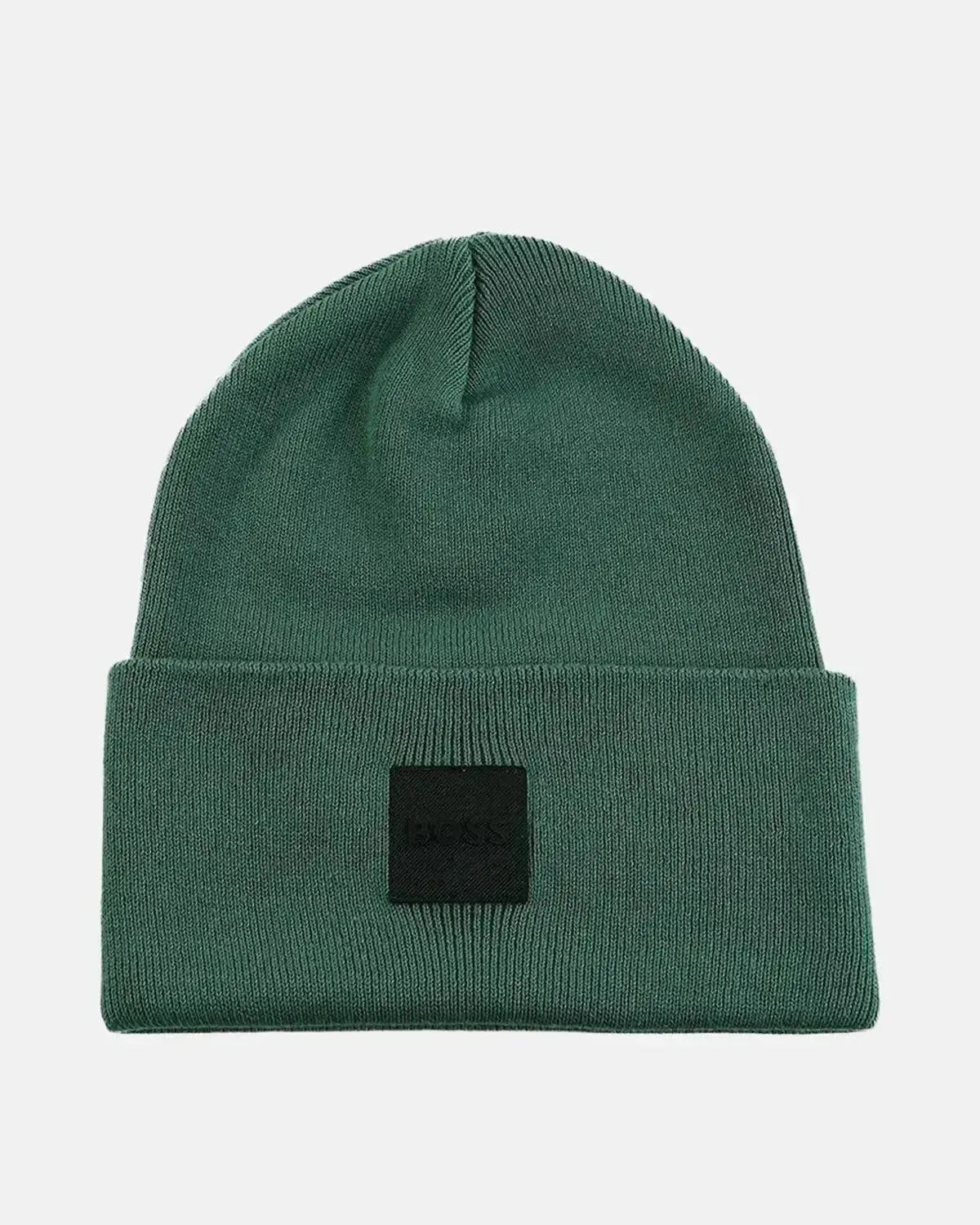 BOSS FANTASTICO COTTON BEANIE OPEN GREEN | Studio DOS