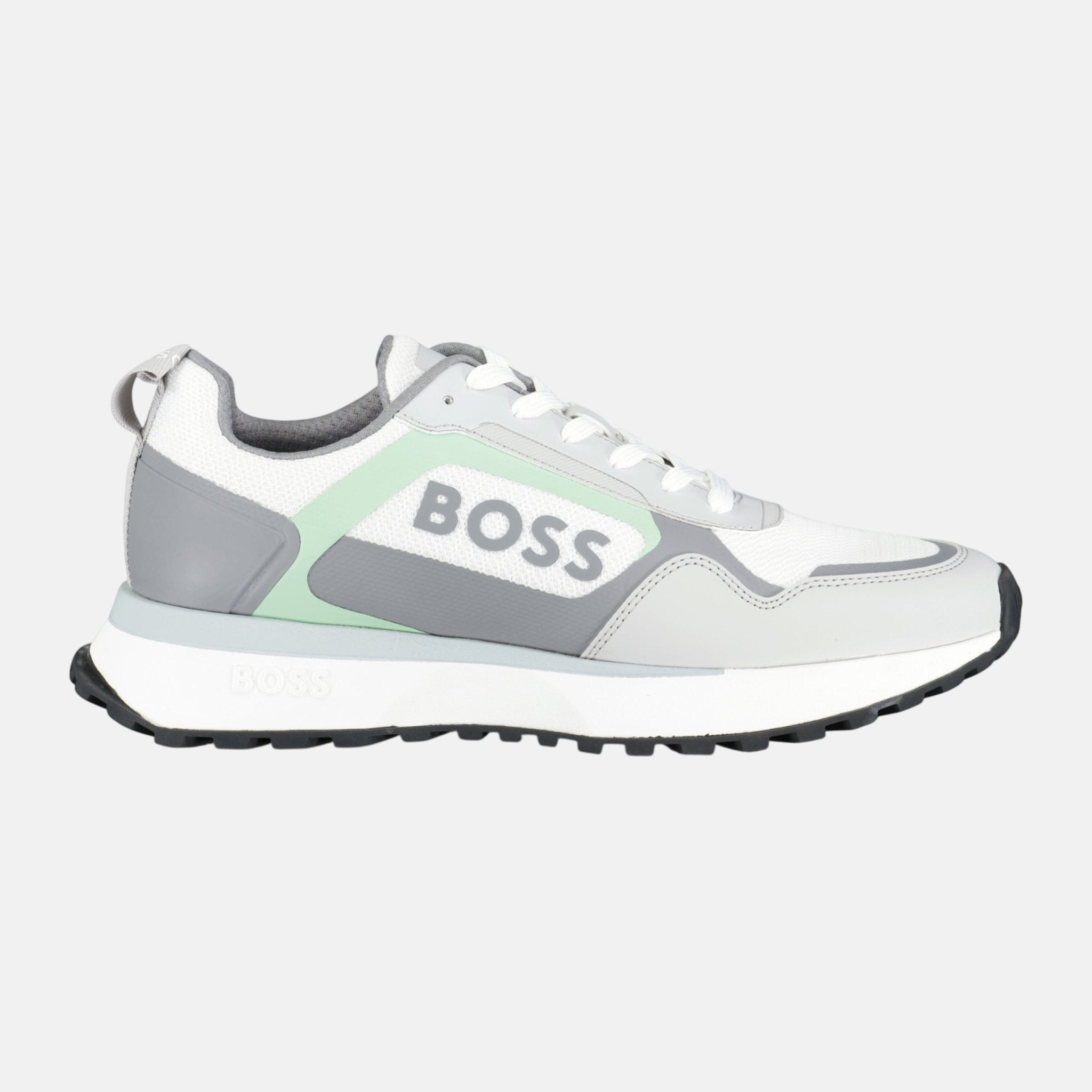 BOSS 'Jonah' Trainers Open White | Studio DOS