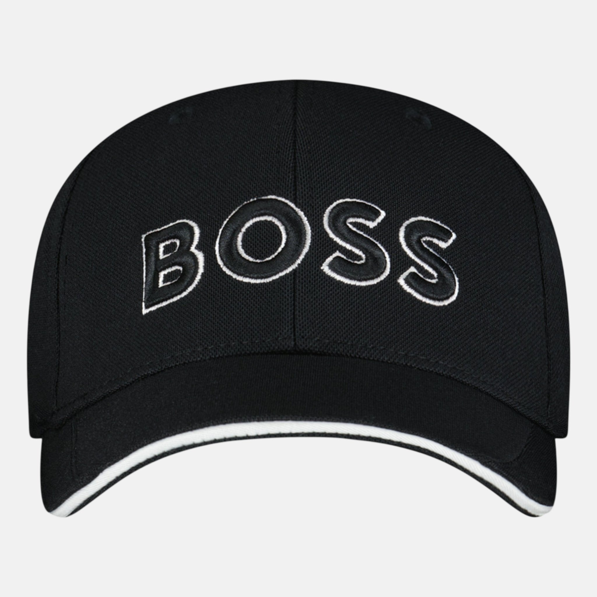BOSS Logo Embroidered Cap Black | Studio DOS