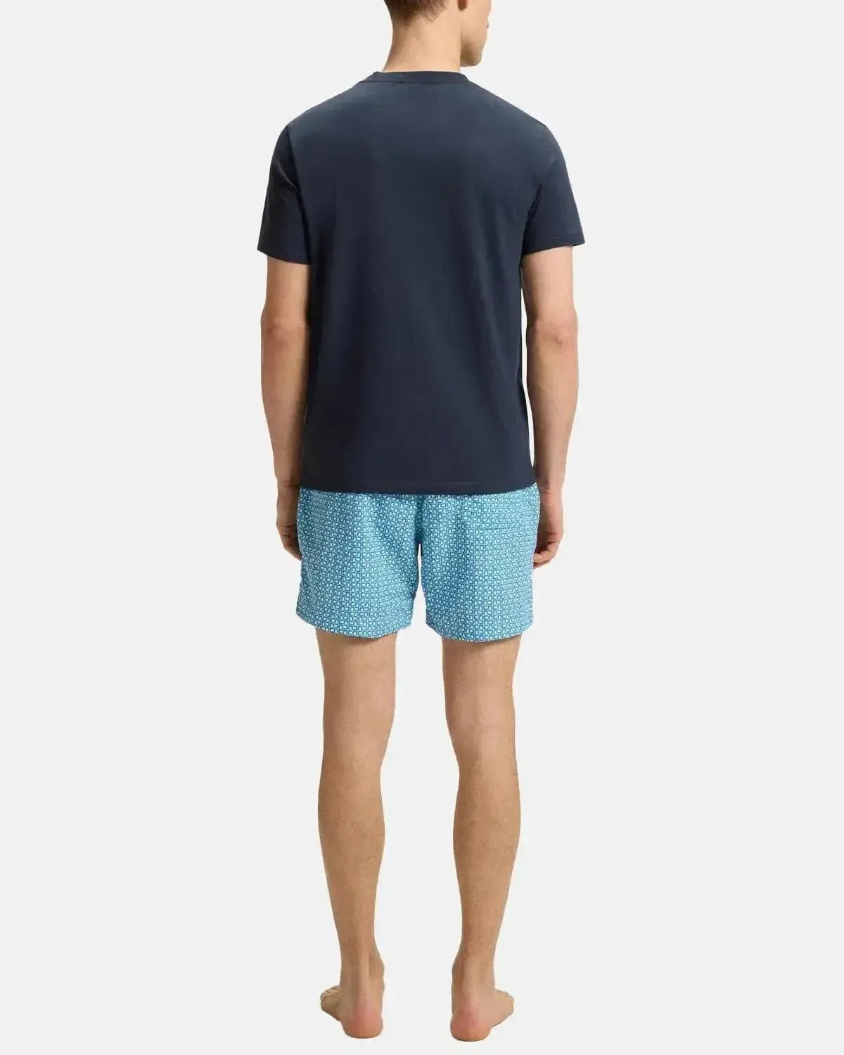 BOSS MENS STYLE PRINT T - SHIRT DARK BLUE | Studio DOS