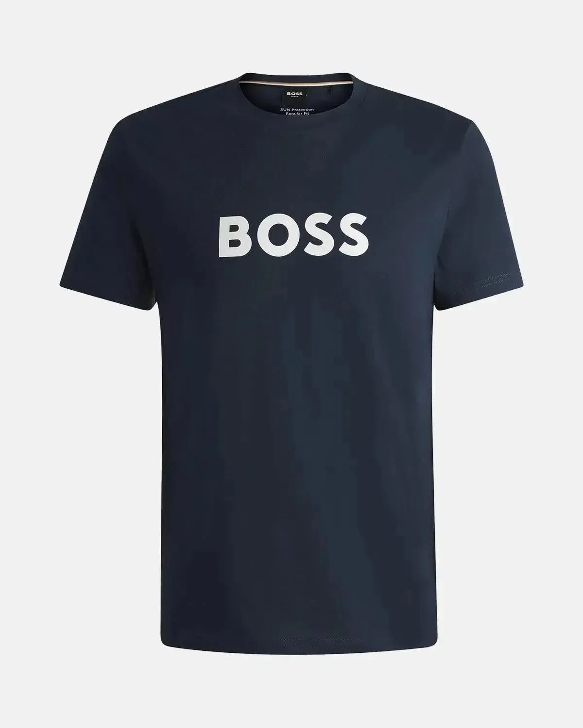 BOSS MENS STYLE PRINT T - SHIRT DARK BLUE | Studio DOS