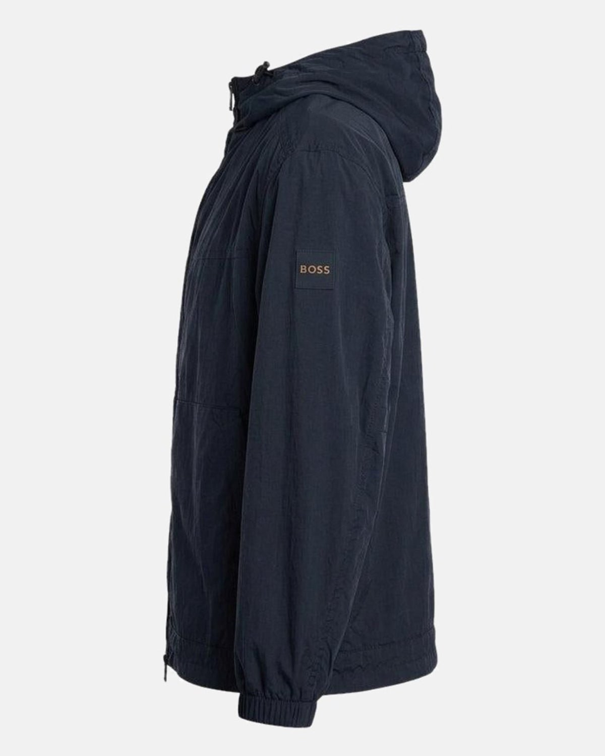 BOSS Orip Lightweight Hooded Jacket Dark Blue | Studio DOS