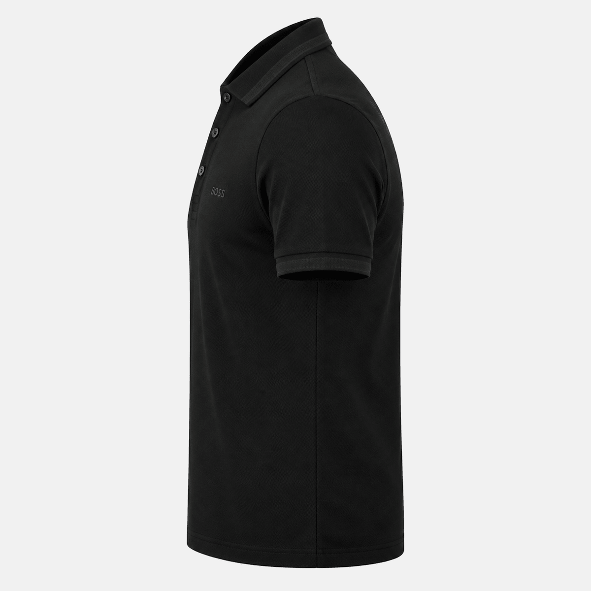 BOSS Paddy Piqué Polo Shirt Black | Studio DOS