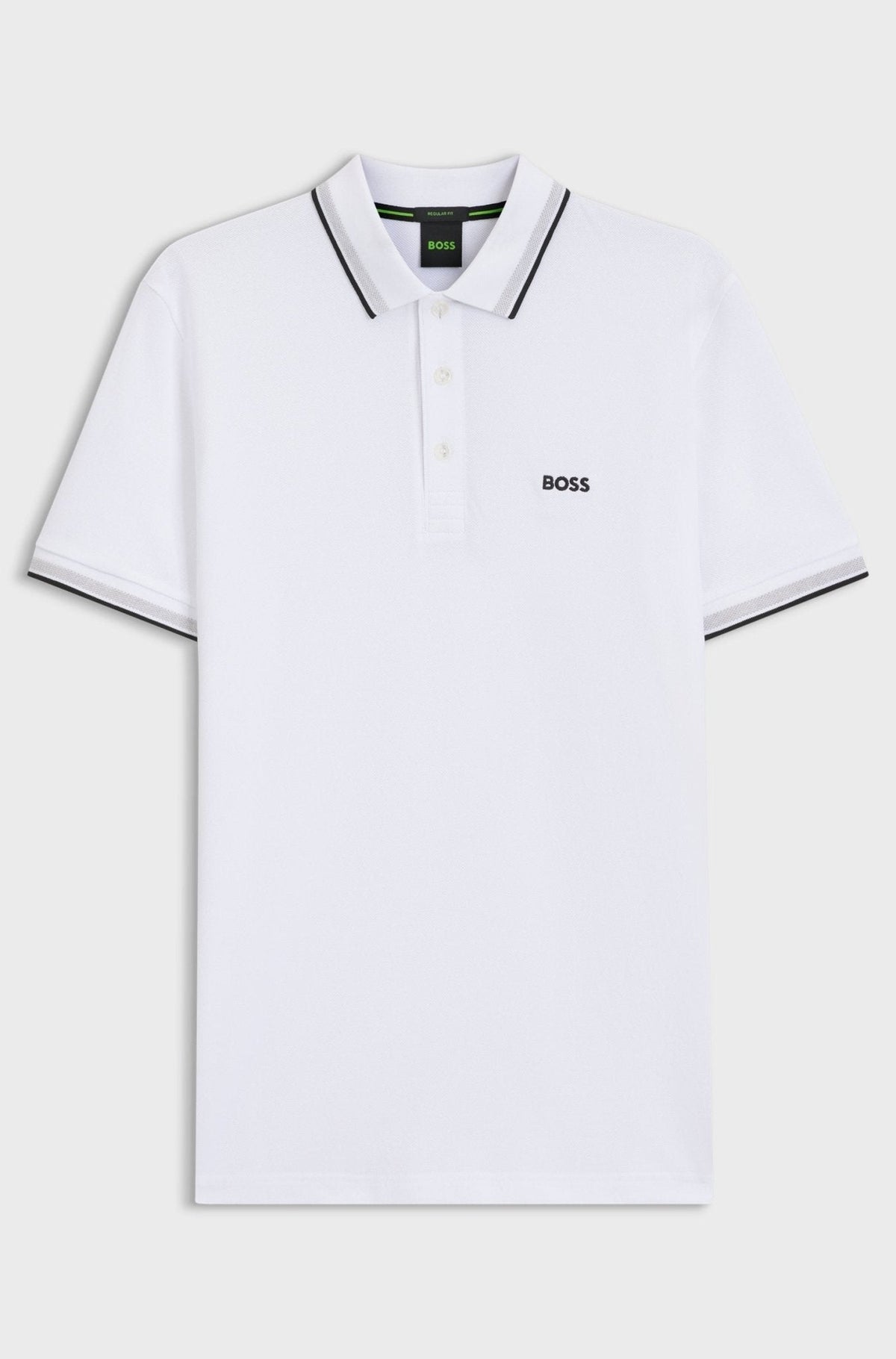 BOSS Paddy Piqué Polo Shirt White | Studio DOS