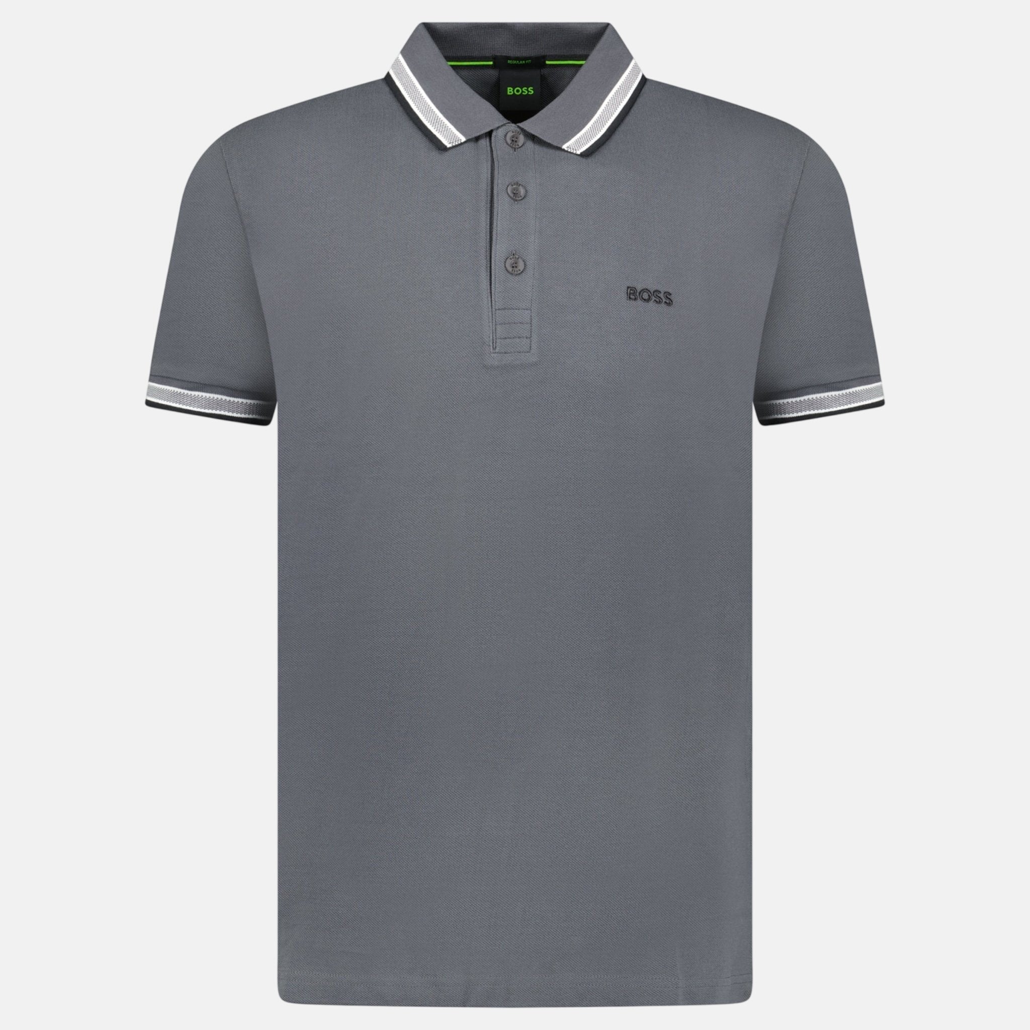 BOSS Paddy Polo Shirt Dark Grey | Studio DOS