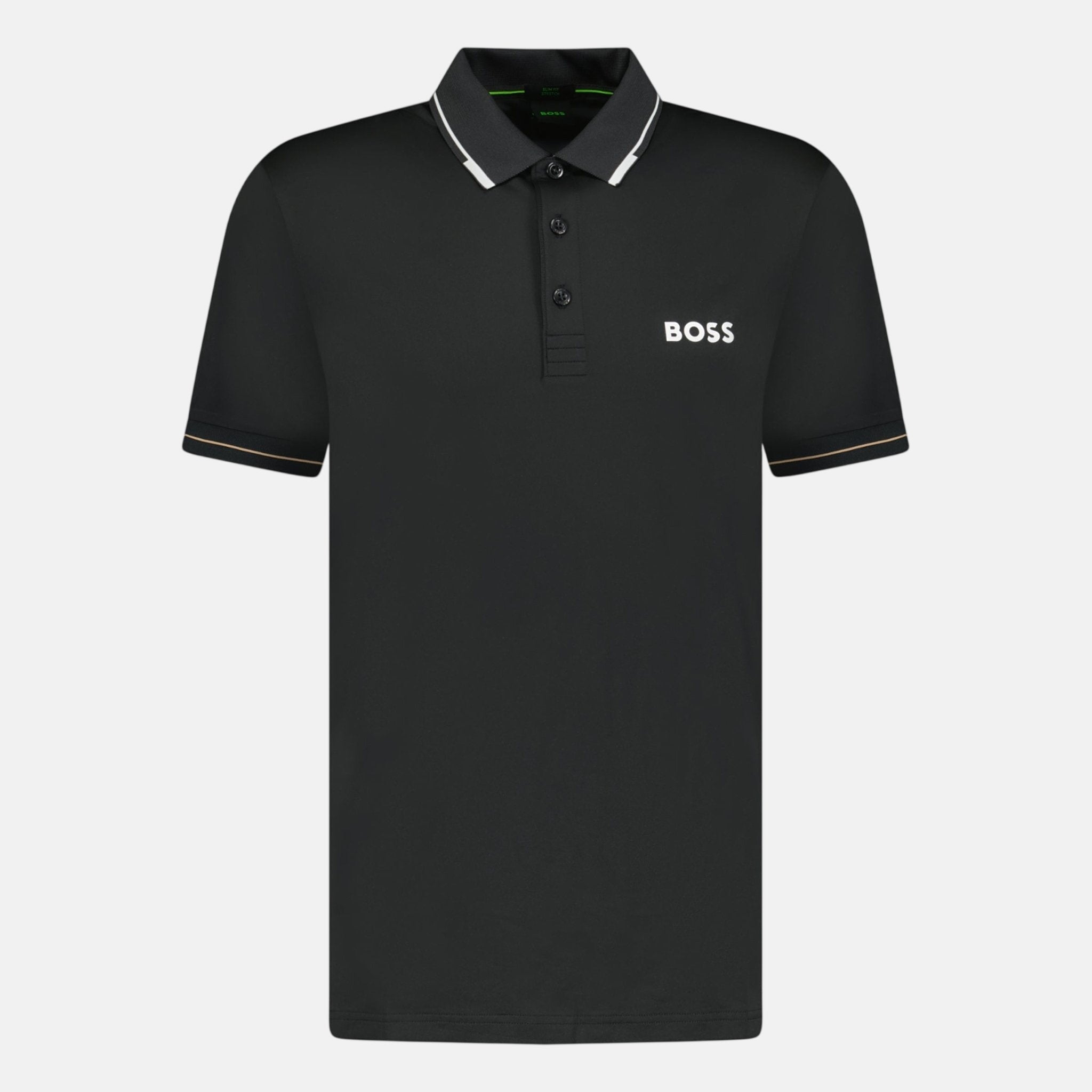BOSS Paul Pro Polo Shirt Black | Studio DOS