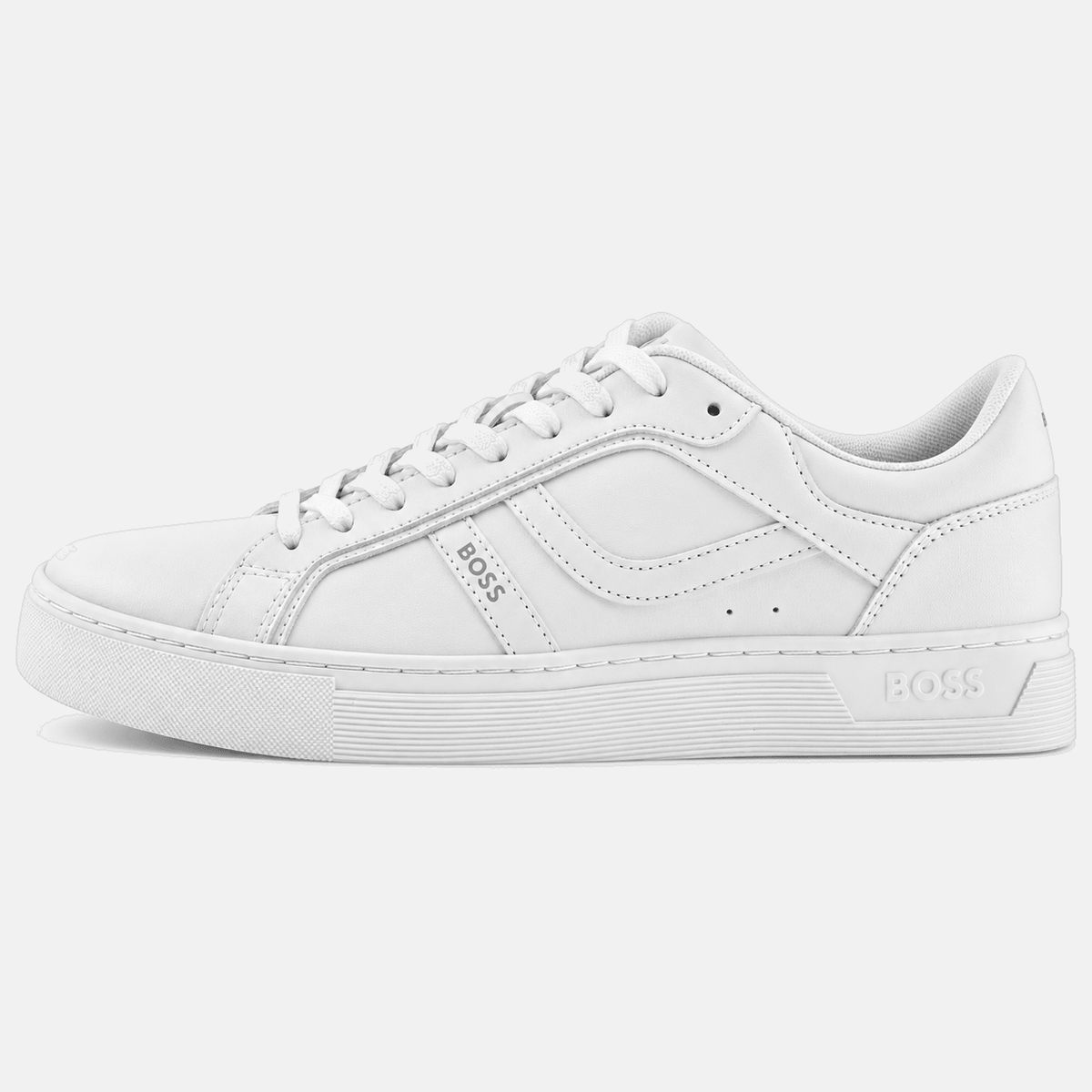 BOSS Rhys Tennis Trainers White | Studio DOS