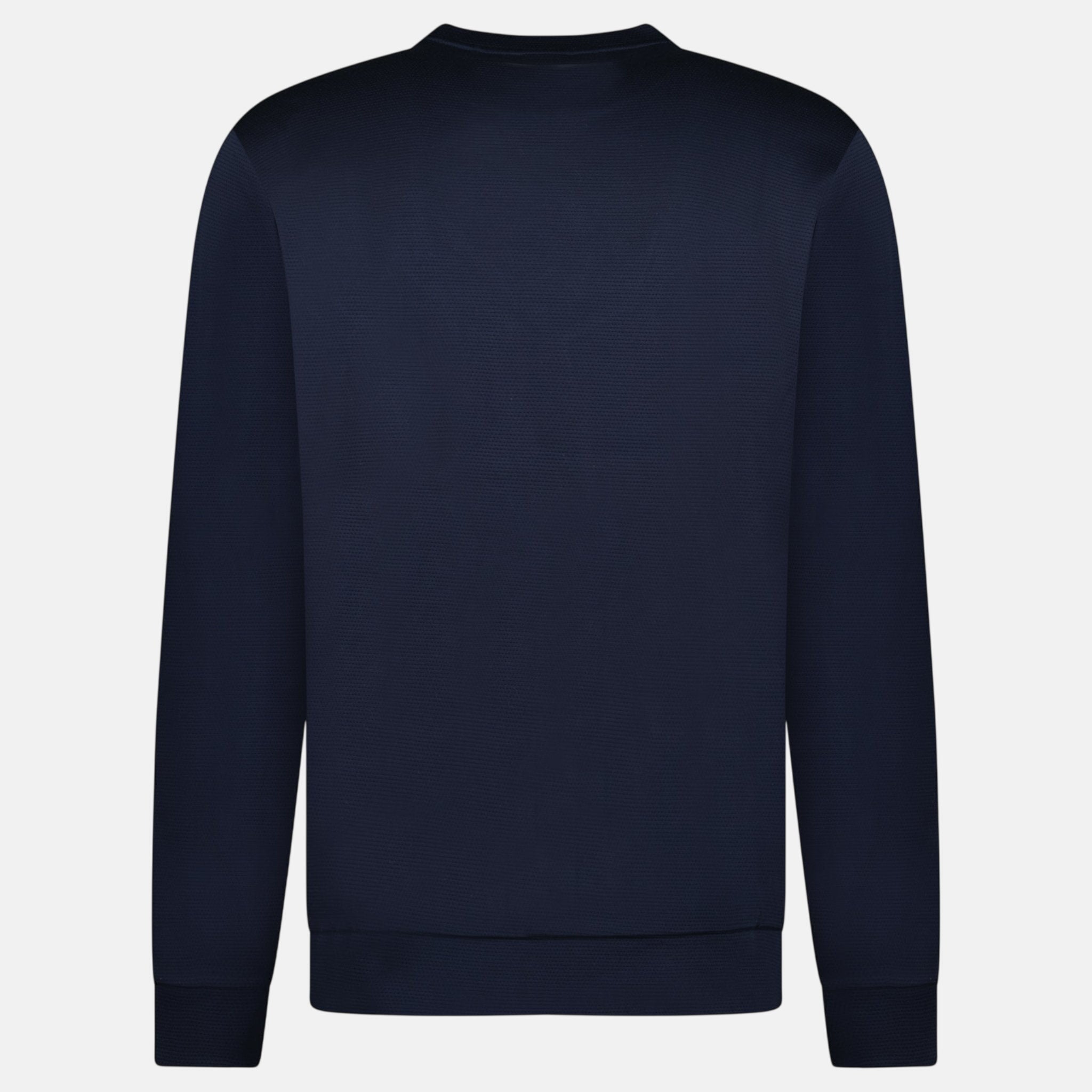 BOSS Salbo Mirror Crewneck Sweatshirt Navy | Studio DOS