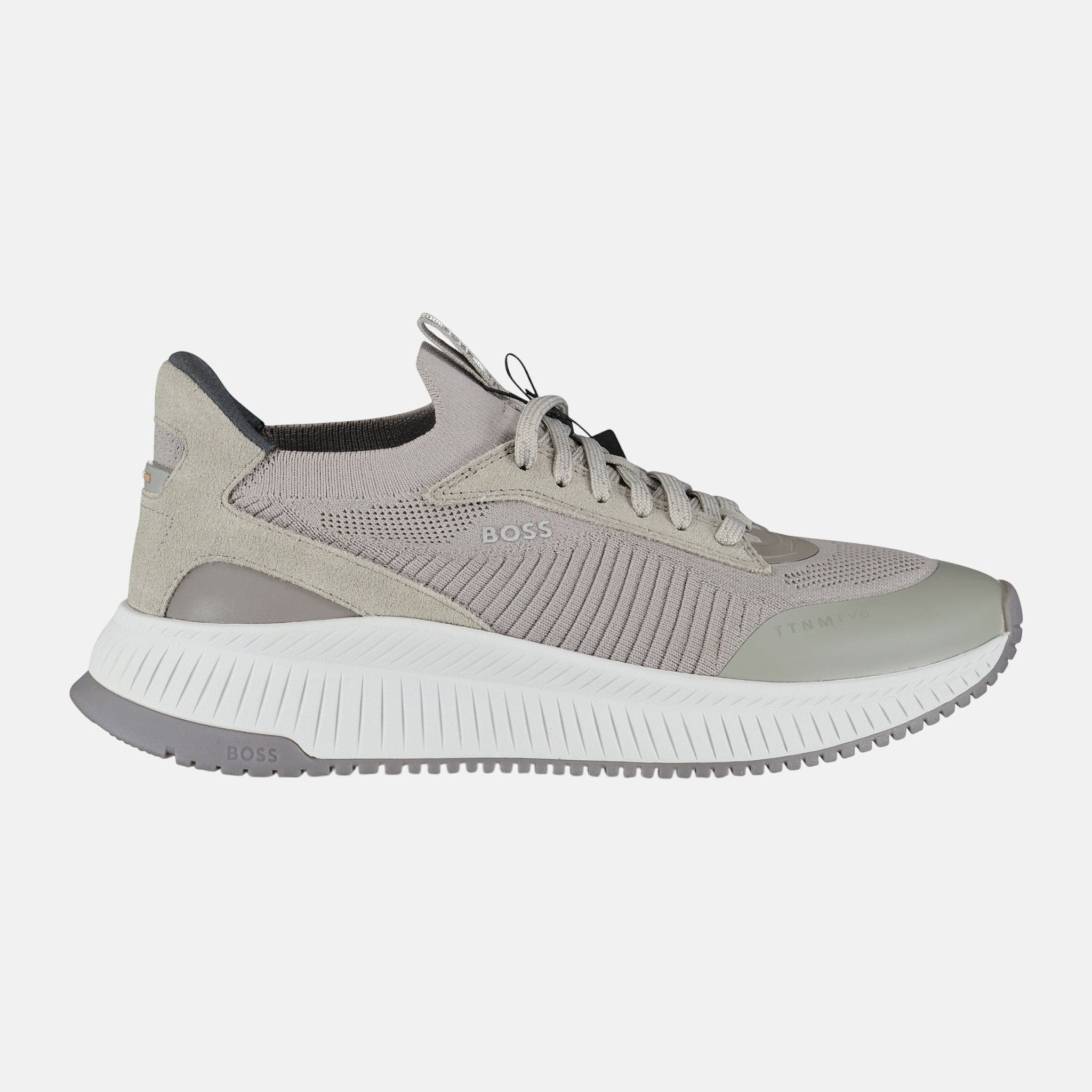 BOSS TTNM EVO Trainers Grey White | Studio DOS