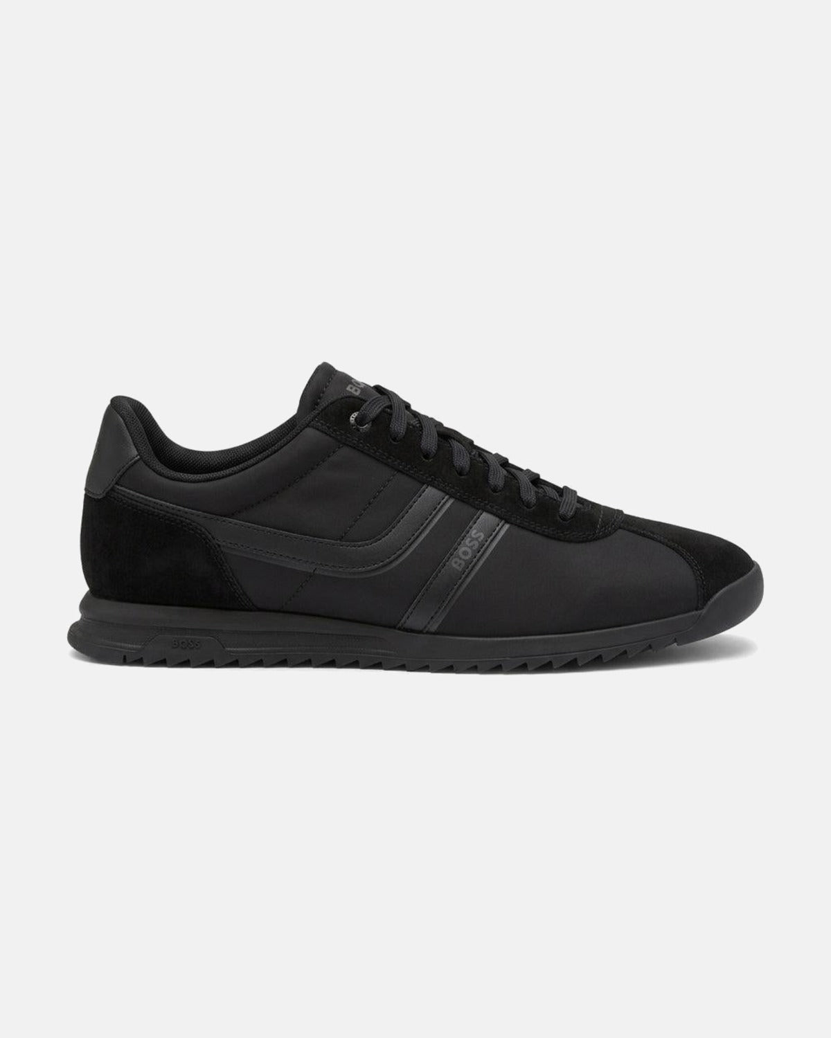 BOSS Zayn Low Profile Trainers Black | Studio DOS