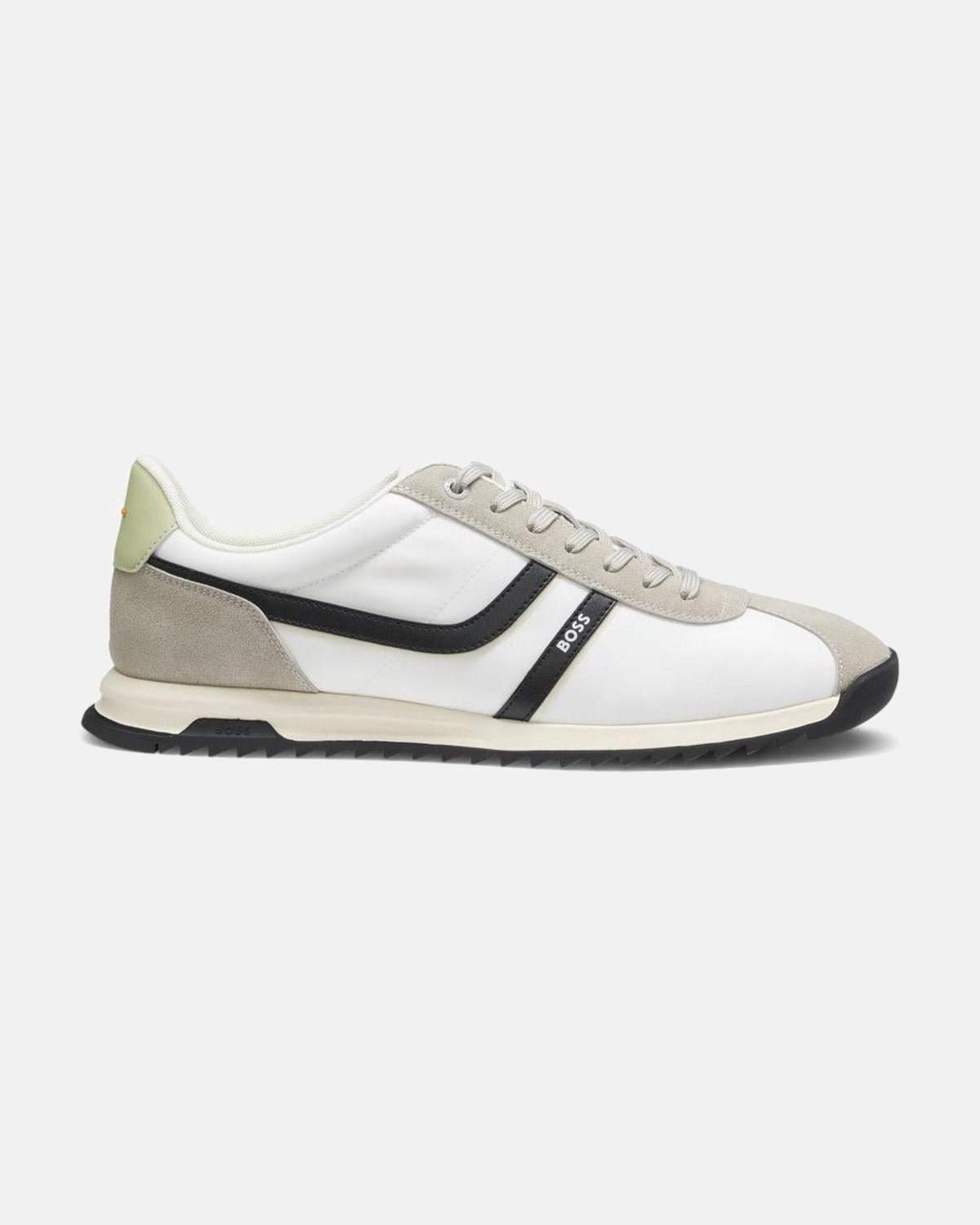 BOSS Zayn Low Profile Trainers Light Grey | Studio DOS