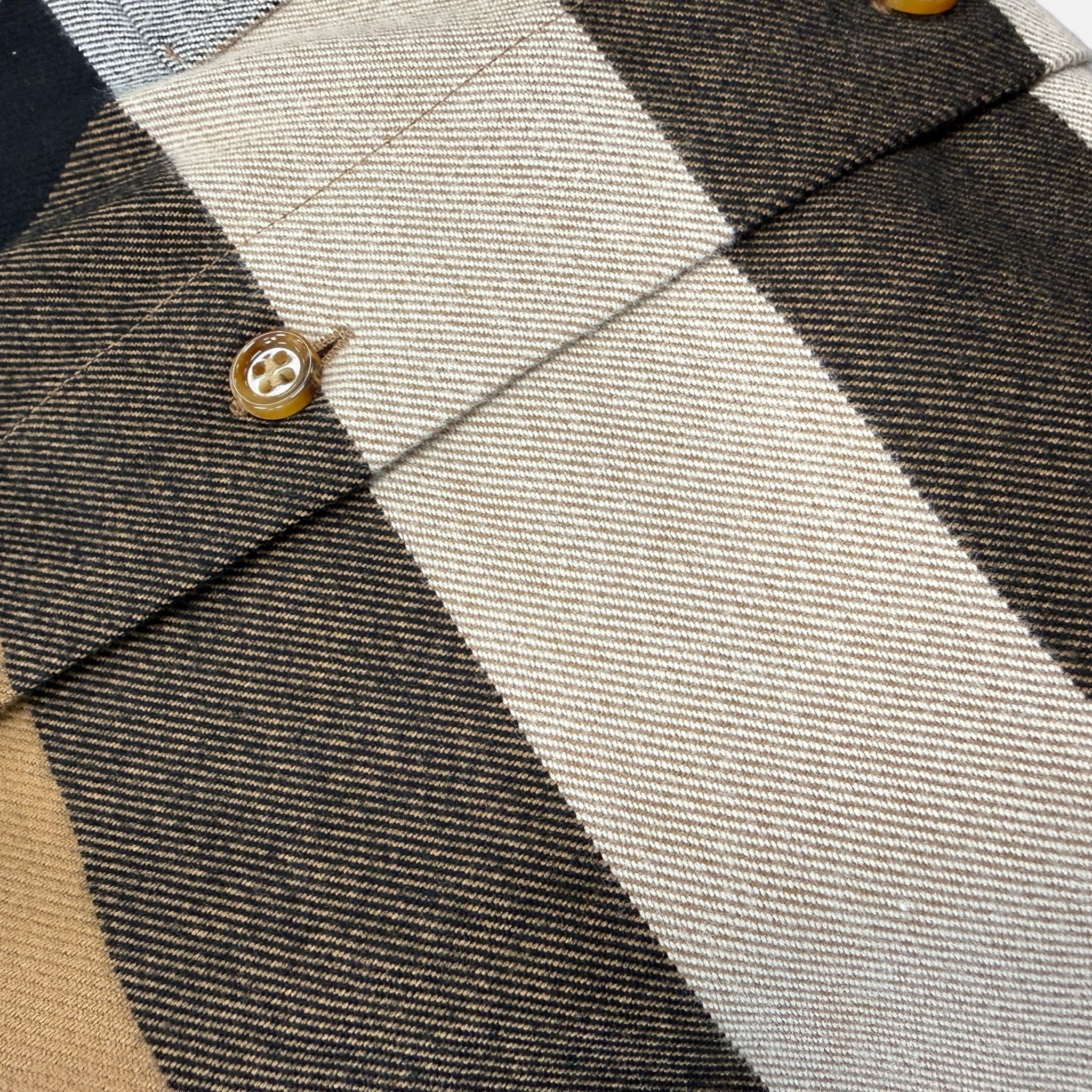 Burberry 'Claverdon' Check Shirt Taupe Brown | Studio DOS