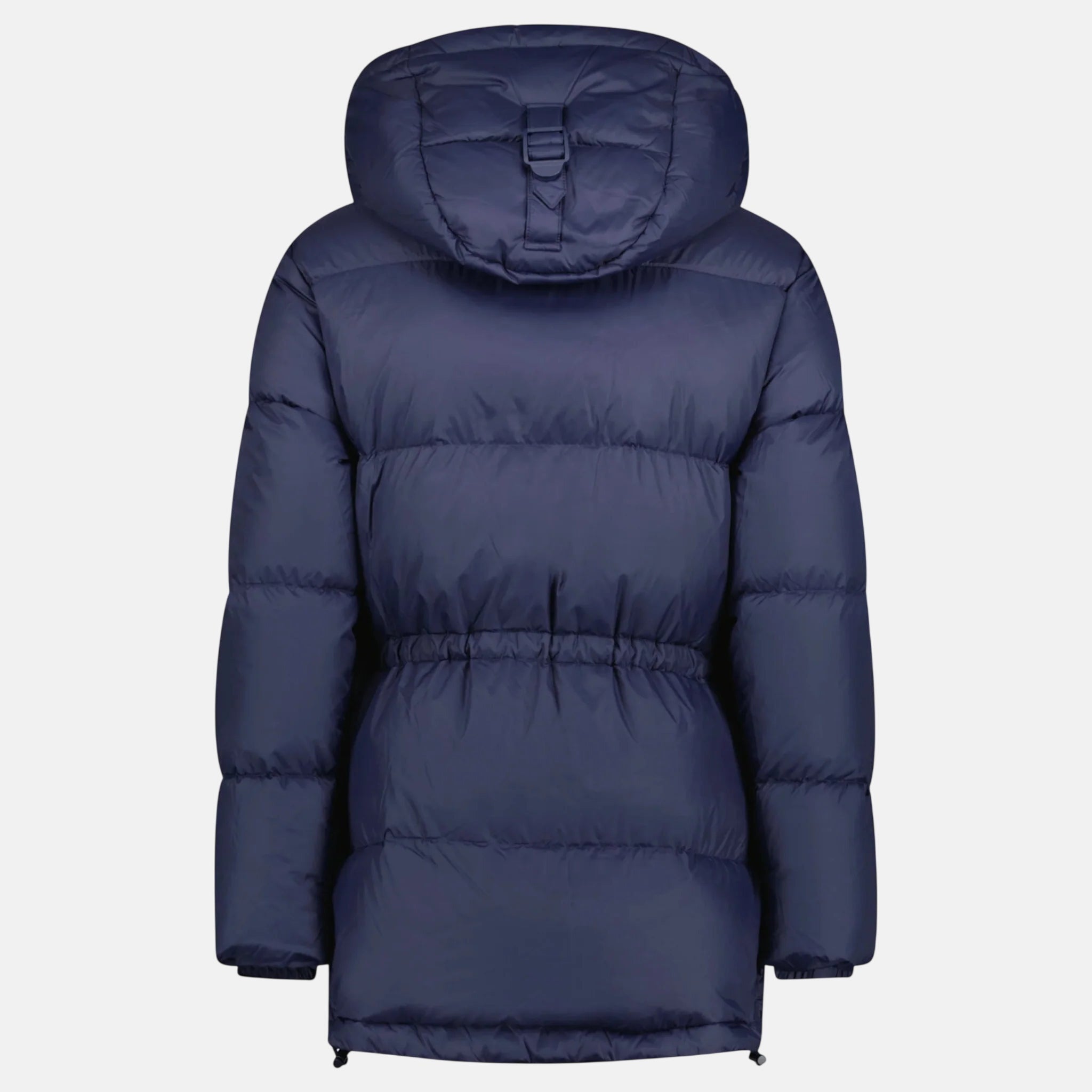 Burberry Haworth Mid Length Down Puffer Jacket Navy | Studio DOS