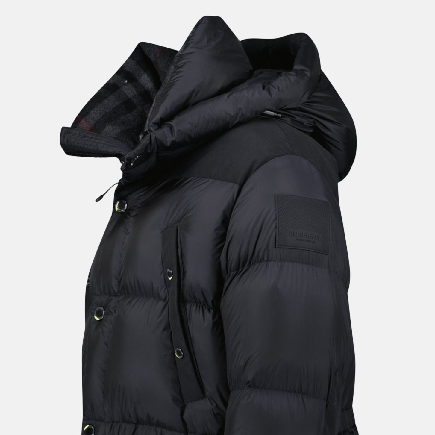 Burberry 'Lindford' Puffer Coat Black | Studio DOS