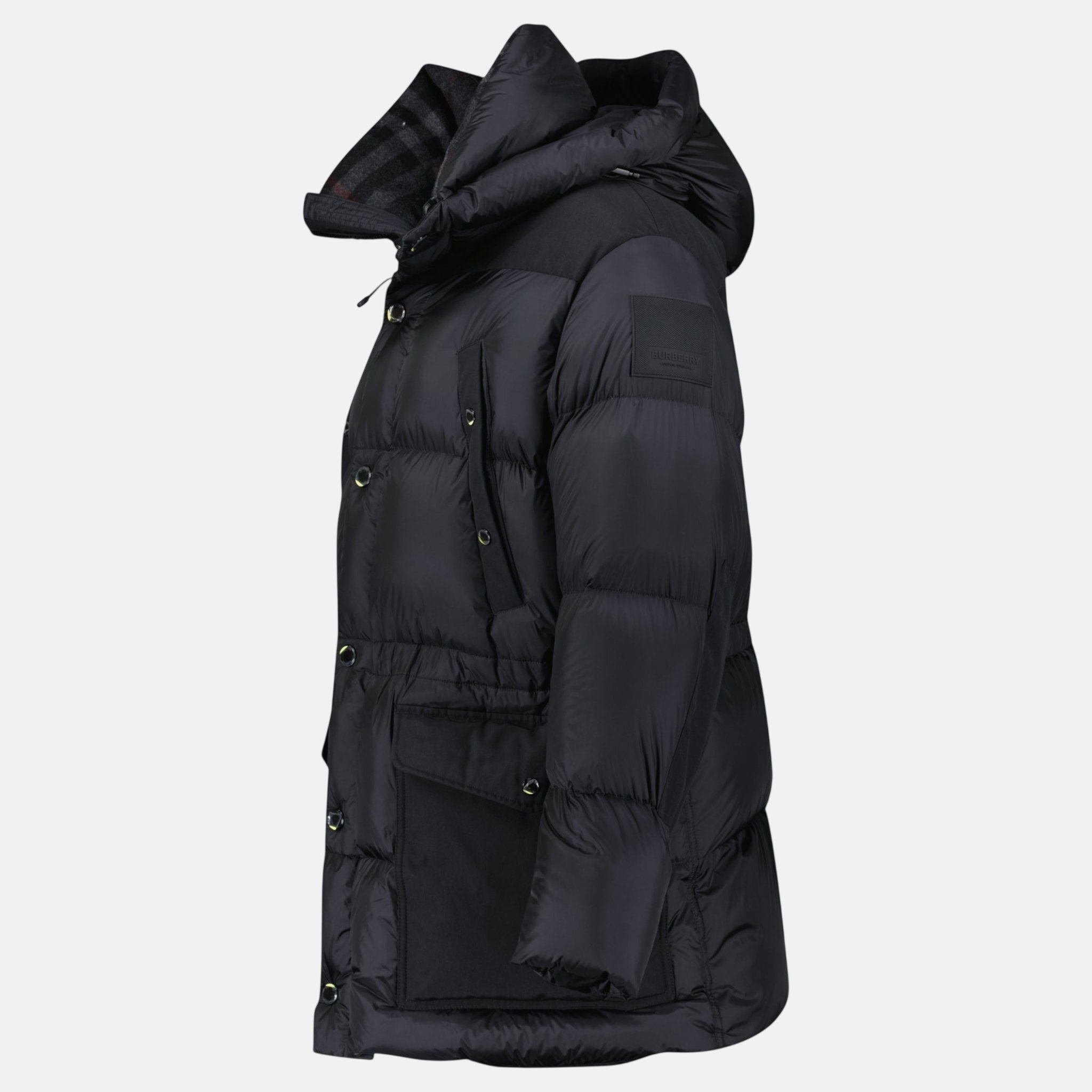 Burberry 'Lindford' Puffer Coat Black | Studio DOS
