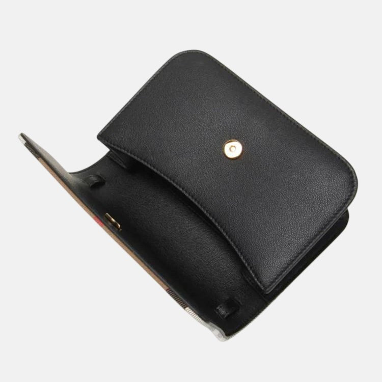 Burberry Womens 'Madison' Leather Shoulder Bag Black | Studio DOS