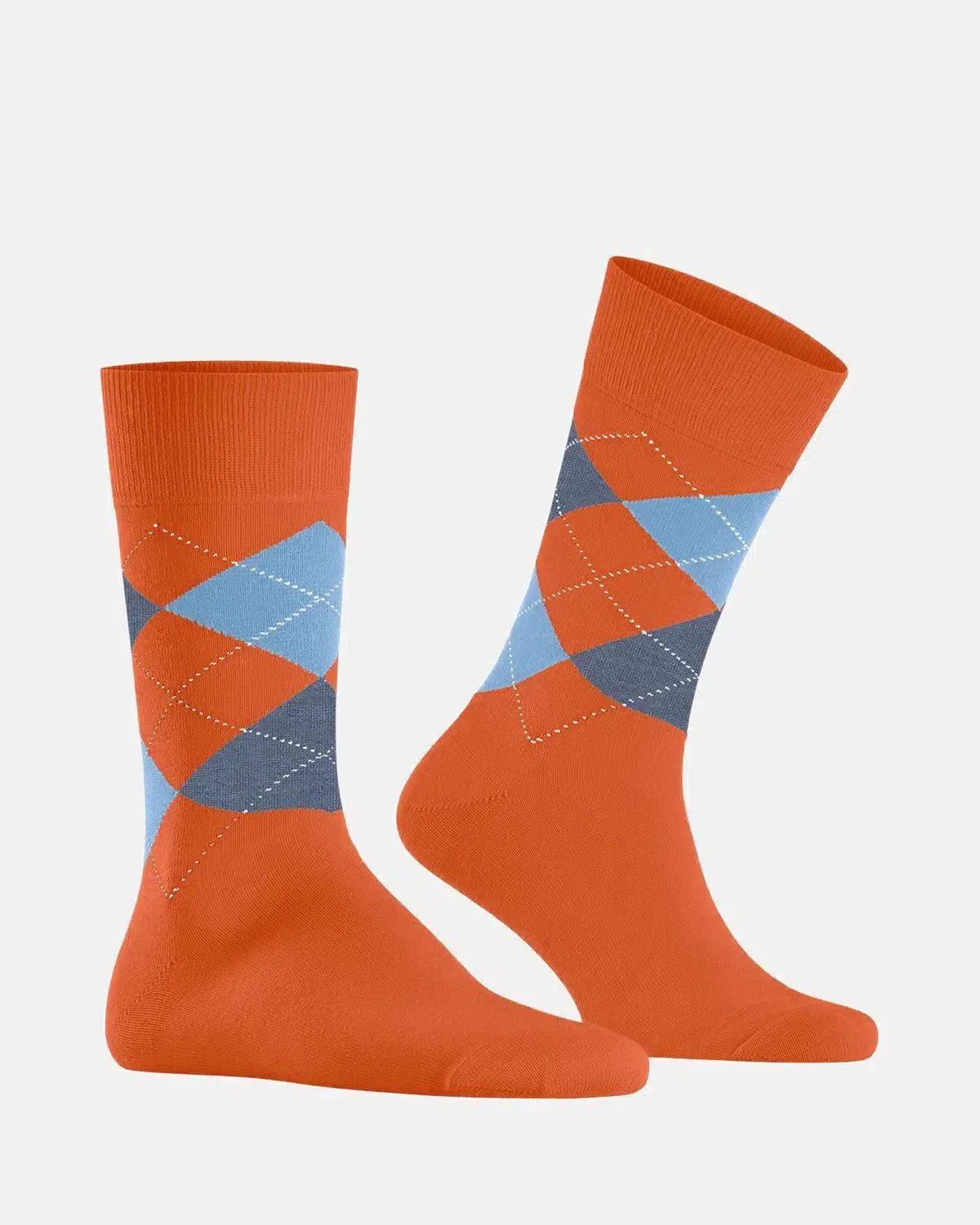 BURLINGTON MENS KING SOCKS PUMPKIN | Studio DOS
