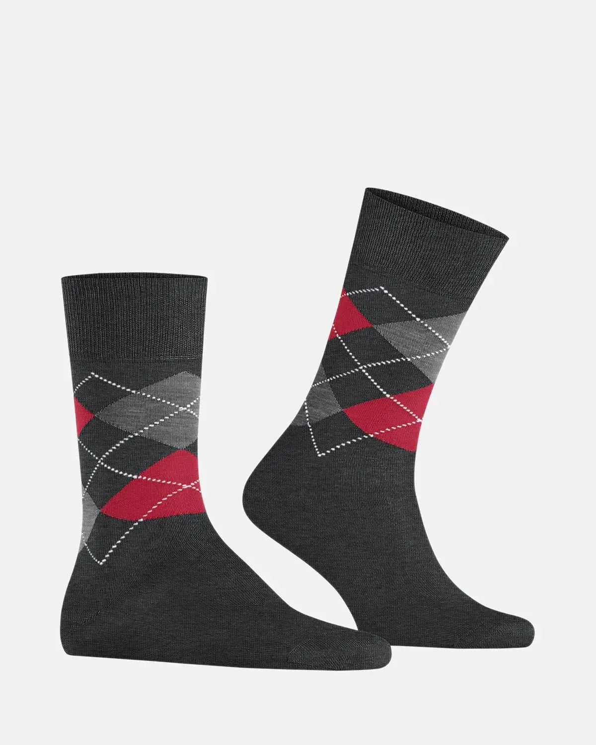 BURLINGTON MENS MANCHESTER SOCKS ANTHRACITE MELANGE | Studio DOS