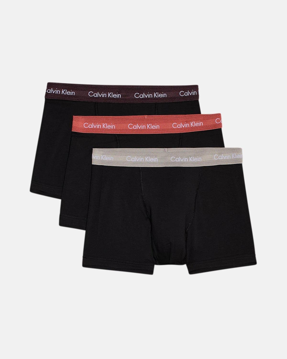 CALVIN KLEIN 3 - PACK TRUNKS BLACK B - ROCK RIDGE | Studio DOS