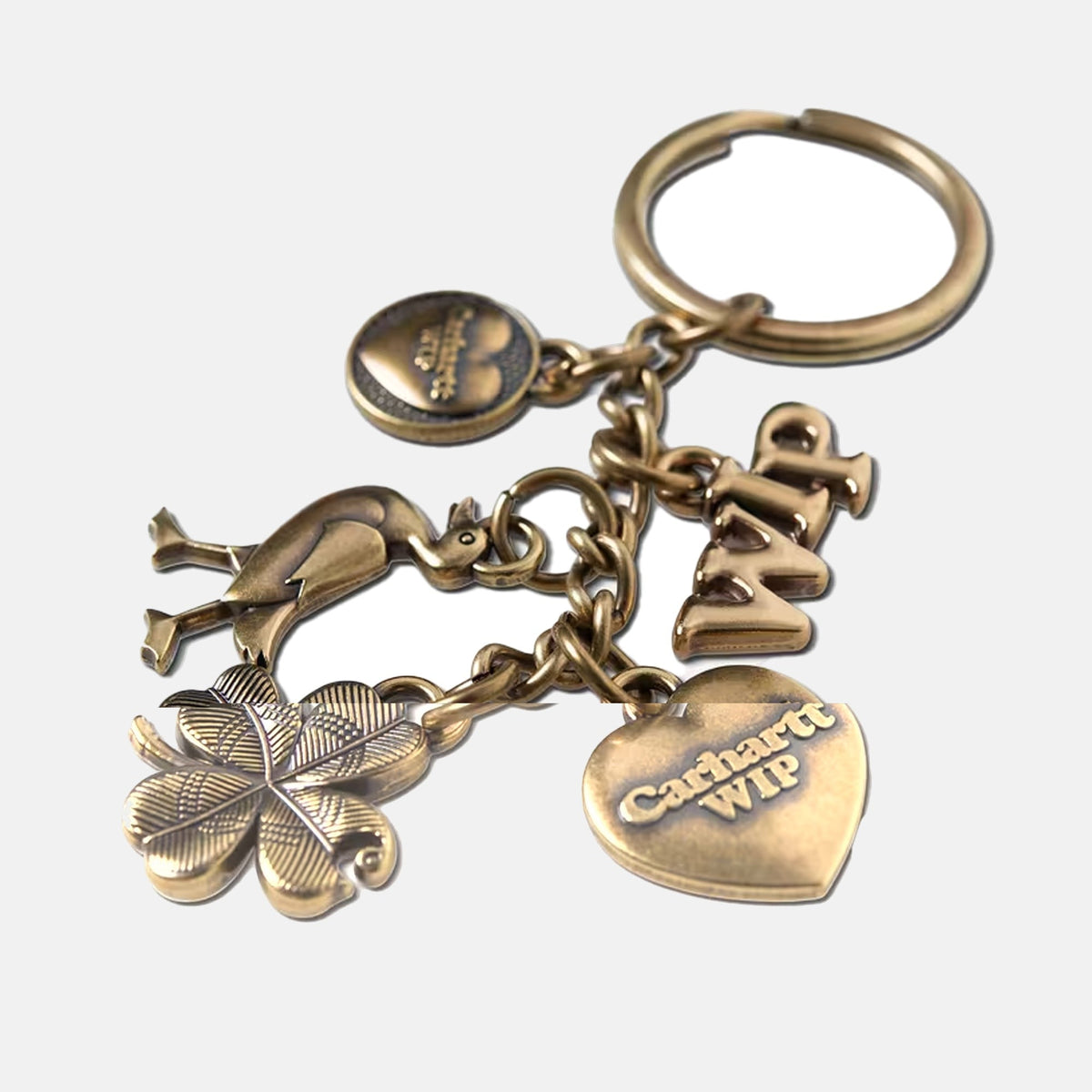 Carhartt WIP Charms Keychain Gold | Studio DOS