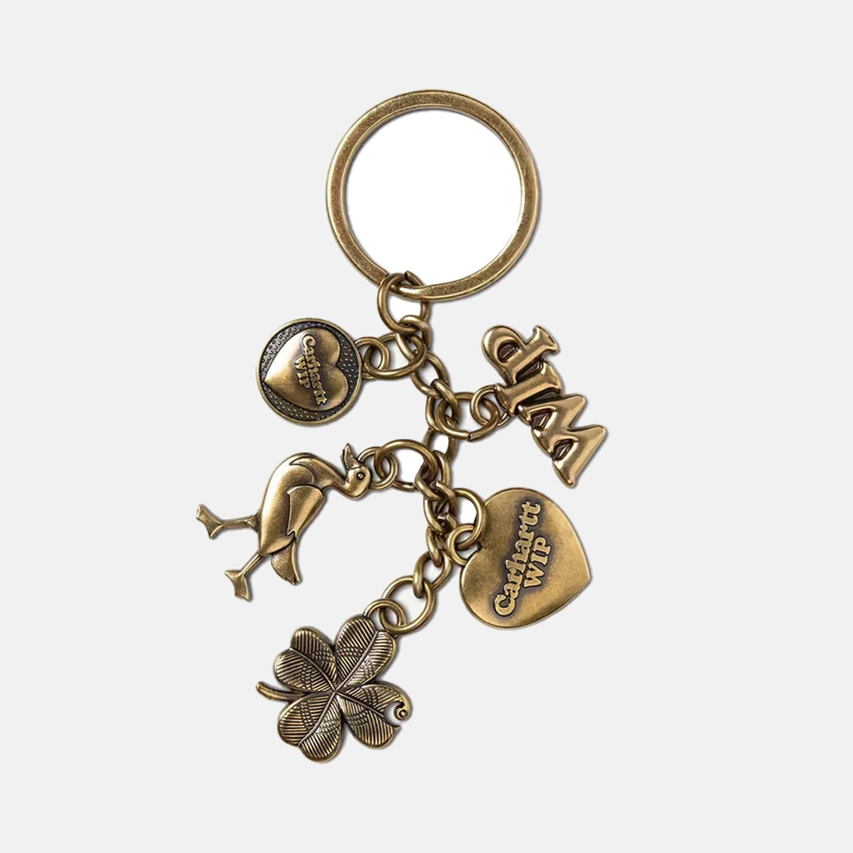 Carhartt WIP Charms Keychain Gold | Studio DOS