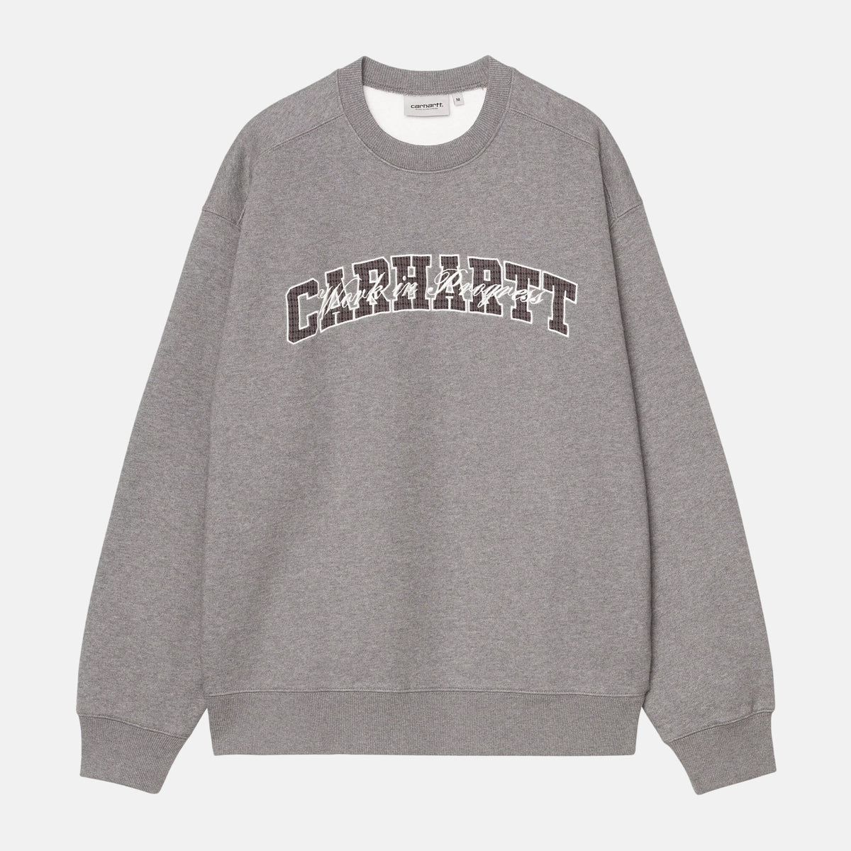 Carhartt WIP Mens Big School Sweatshirt Dark Grey Heather | Studio DOS