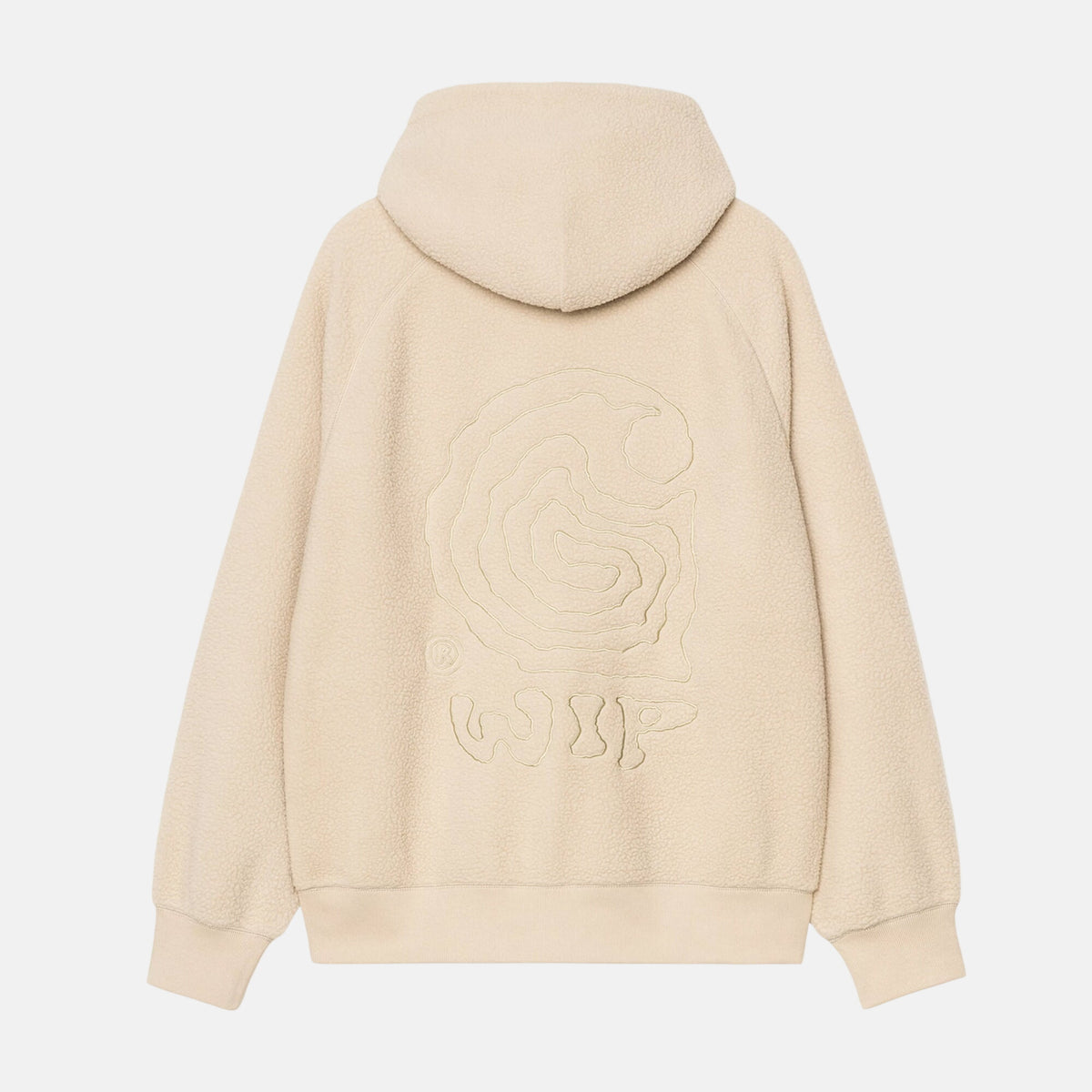 Carhartt WIP Mens Hooded Helix Sweatshirt Fleur De Sel Wall | Studio DOS