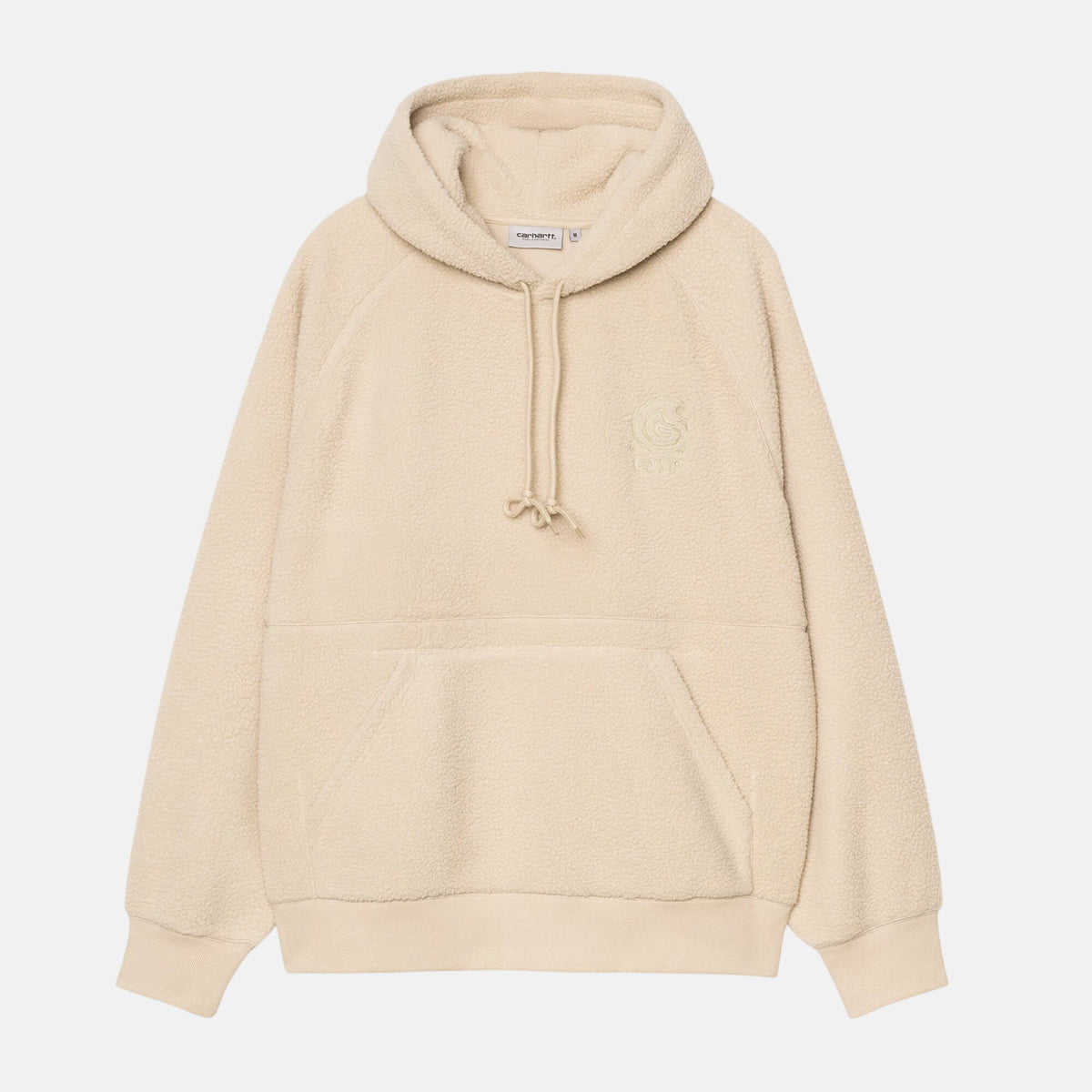 Carhartt WIP Mens Hooded Helix Sweatshirt Fleur De Sel Wall | Studio DOS