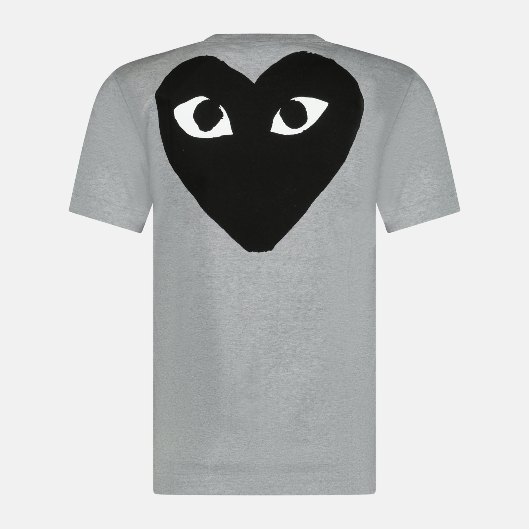 Comme Des Garcons Play Logo T-Shirt Grey | Studio DOS