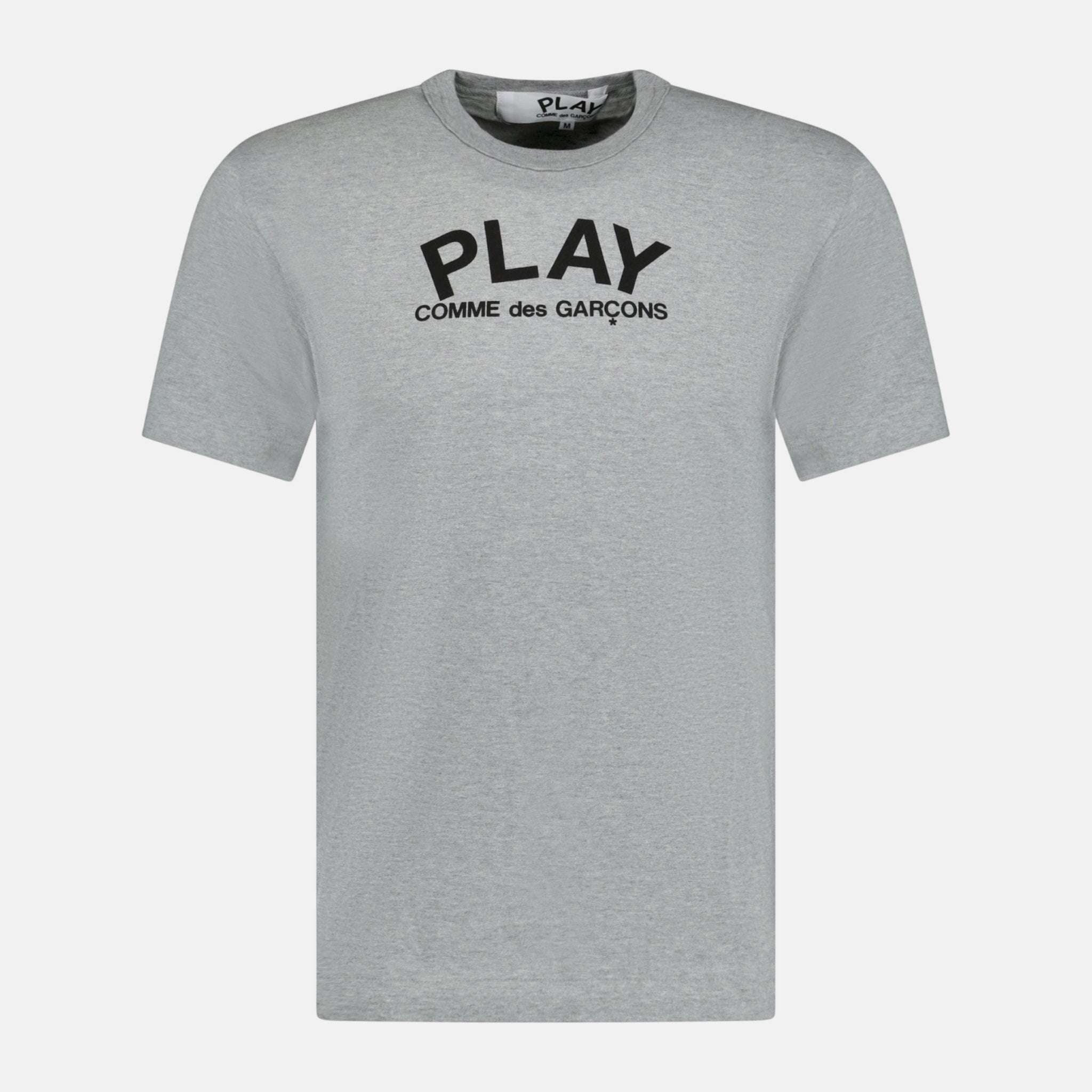 Comme Des Garcons Play Logo T-Shirt Grey | Studio DOS