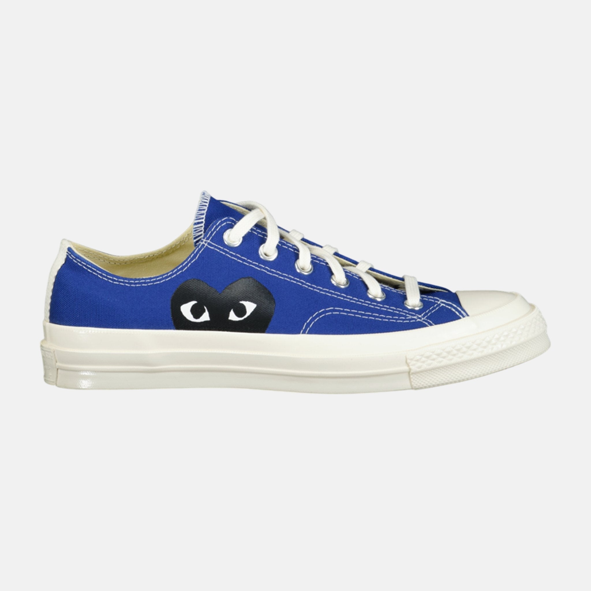 Comme Des Garcons Play X Converse 'Chuck Taylor' Low Trainers Blue | Studio DOS