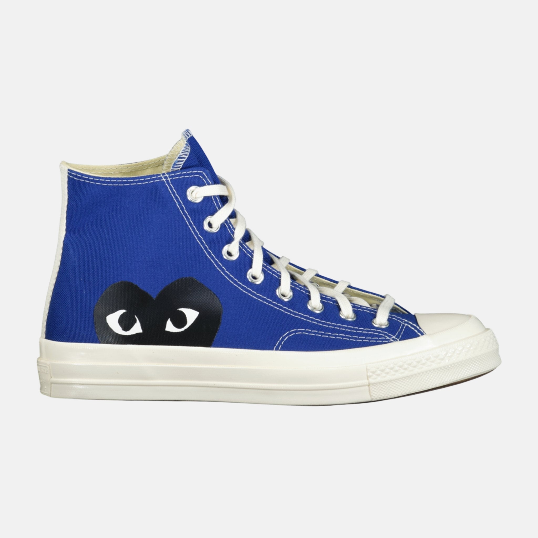 Comme Des Garcons Play X Converse 'Chuck Taylor' Trainers Blue | Studio DOS