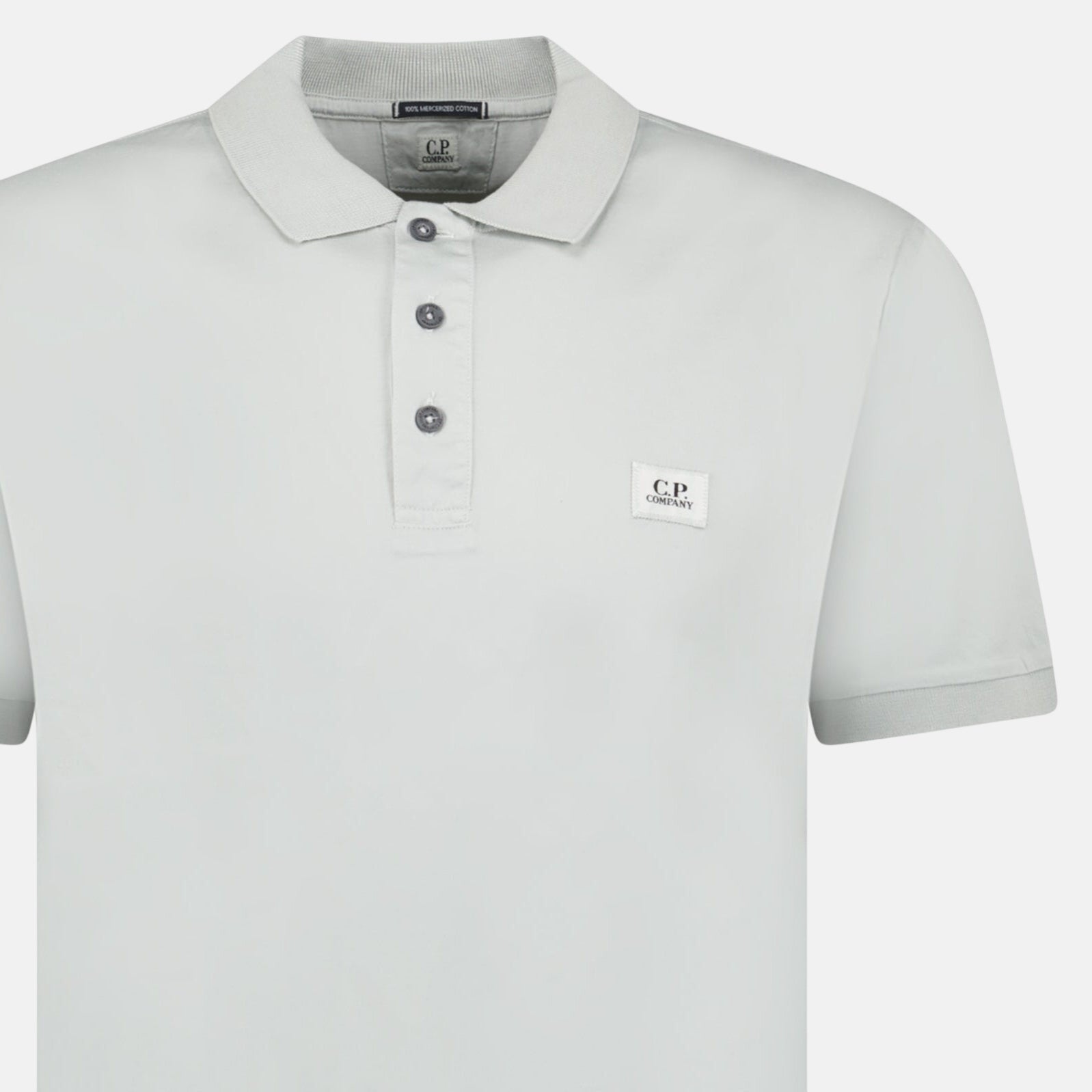 CP Company 70/2 Mercerized Polo Shirt Blue Fox | Studio DOS