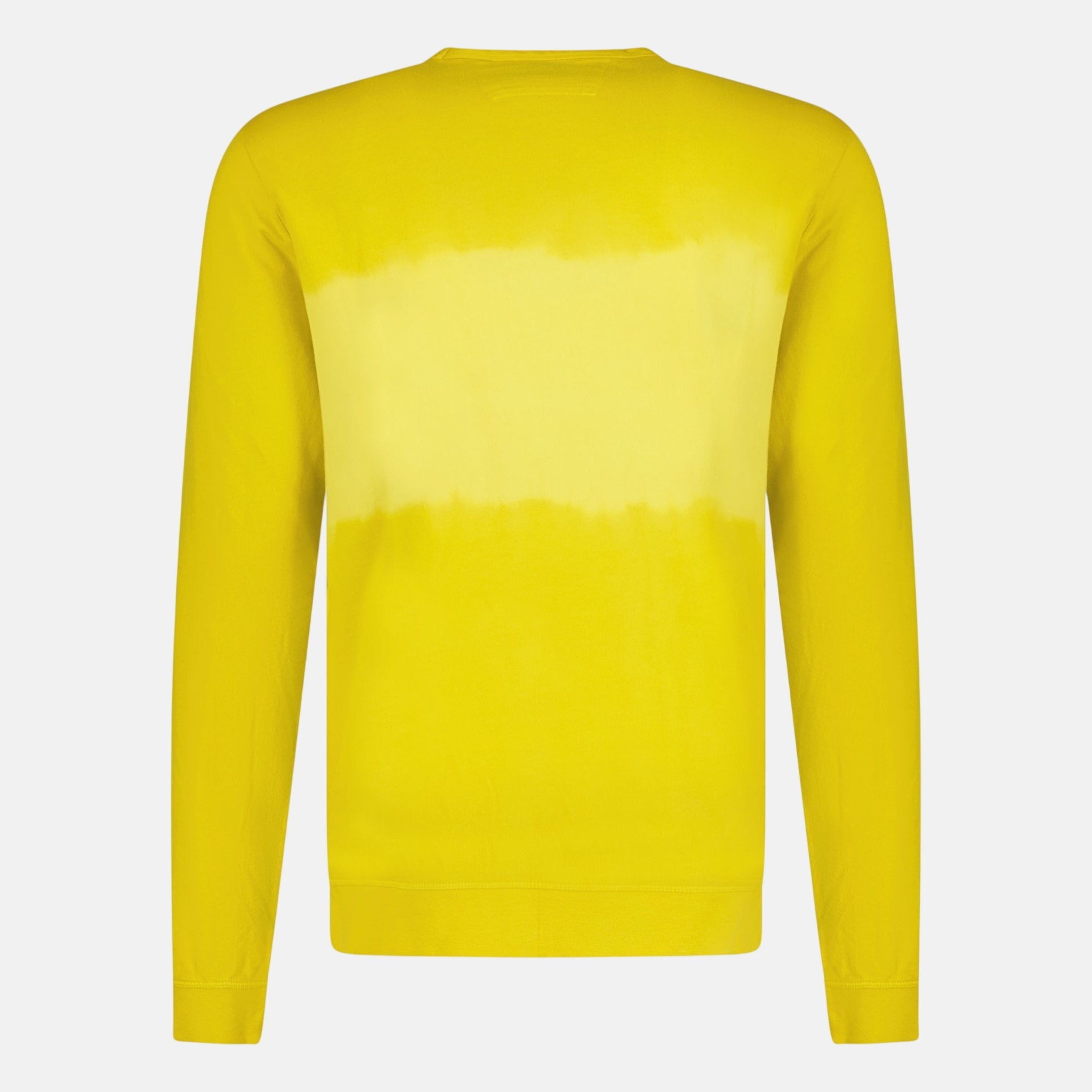 CP Company Dye Logo Sweatshirt Yellow | Studio DOS