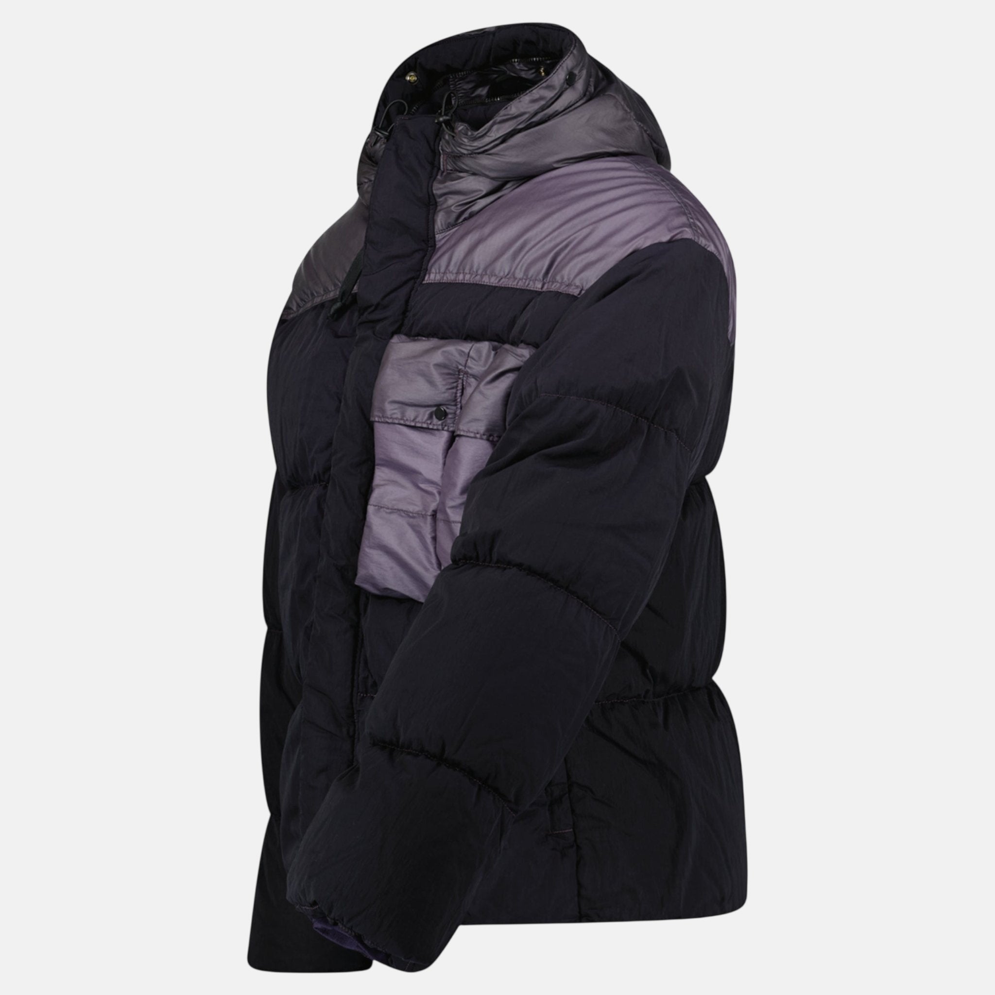 CP Company Eco Chrome R Mixed Goggle Down Jacket Nightshade | Studio DOS