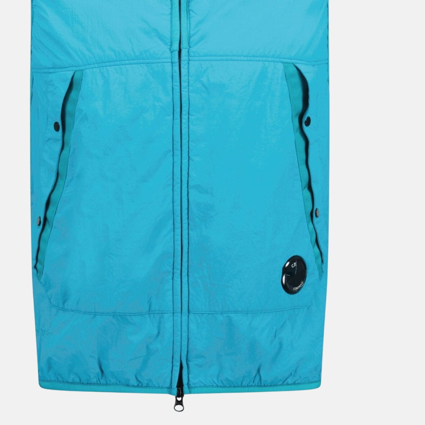 CP Company G.D.P. Padded Gilet Aqua | Studio DOS