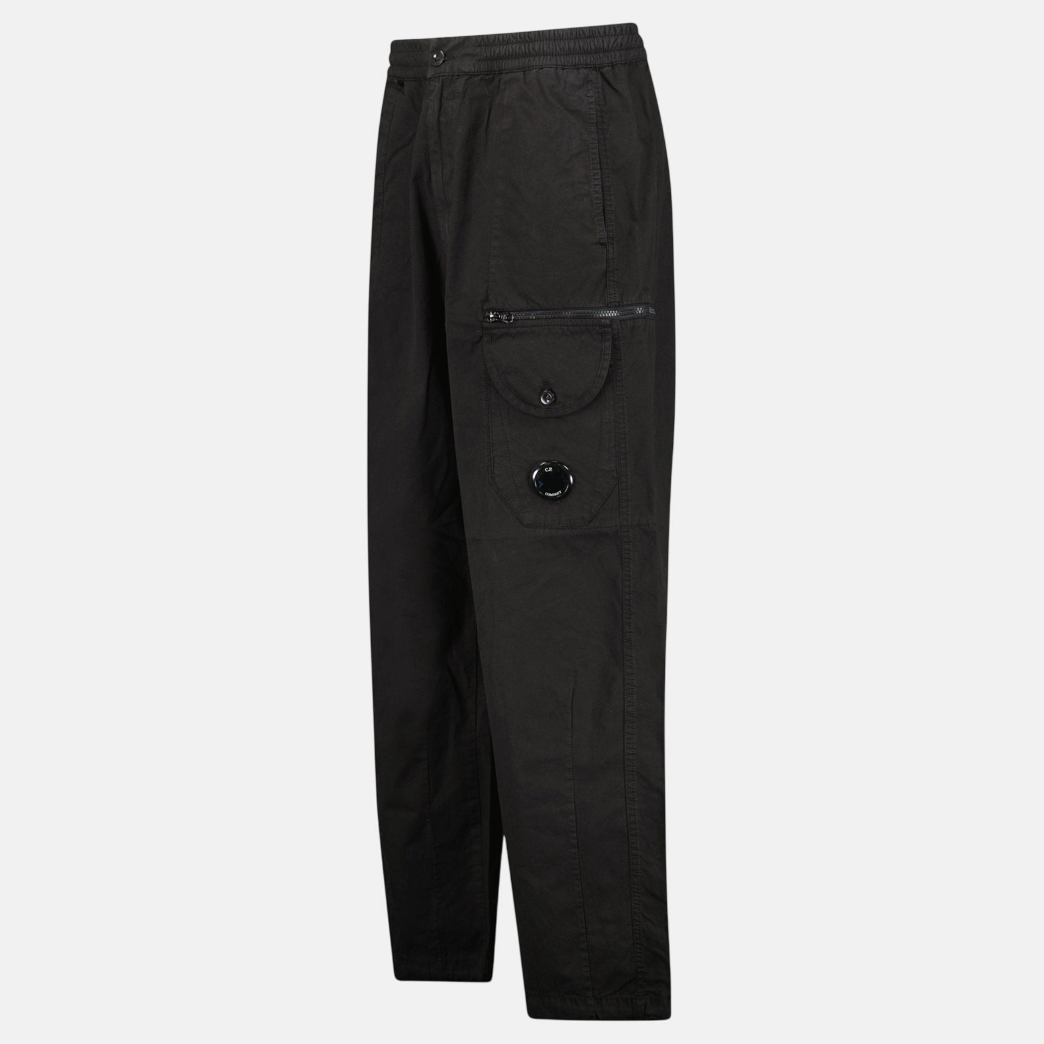 CP Company Microreps Boxy Cargo Lens Pants Black | Studio DOS
